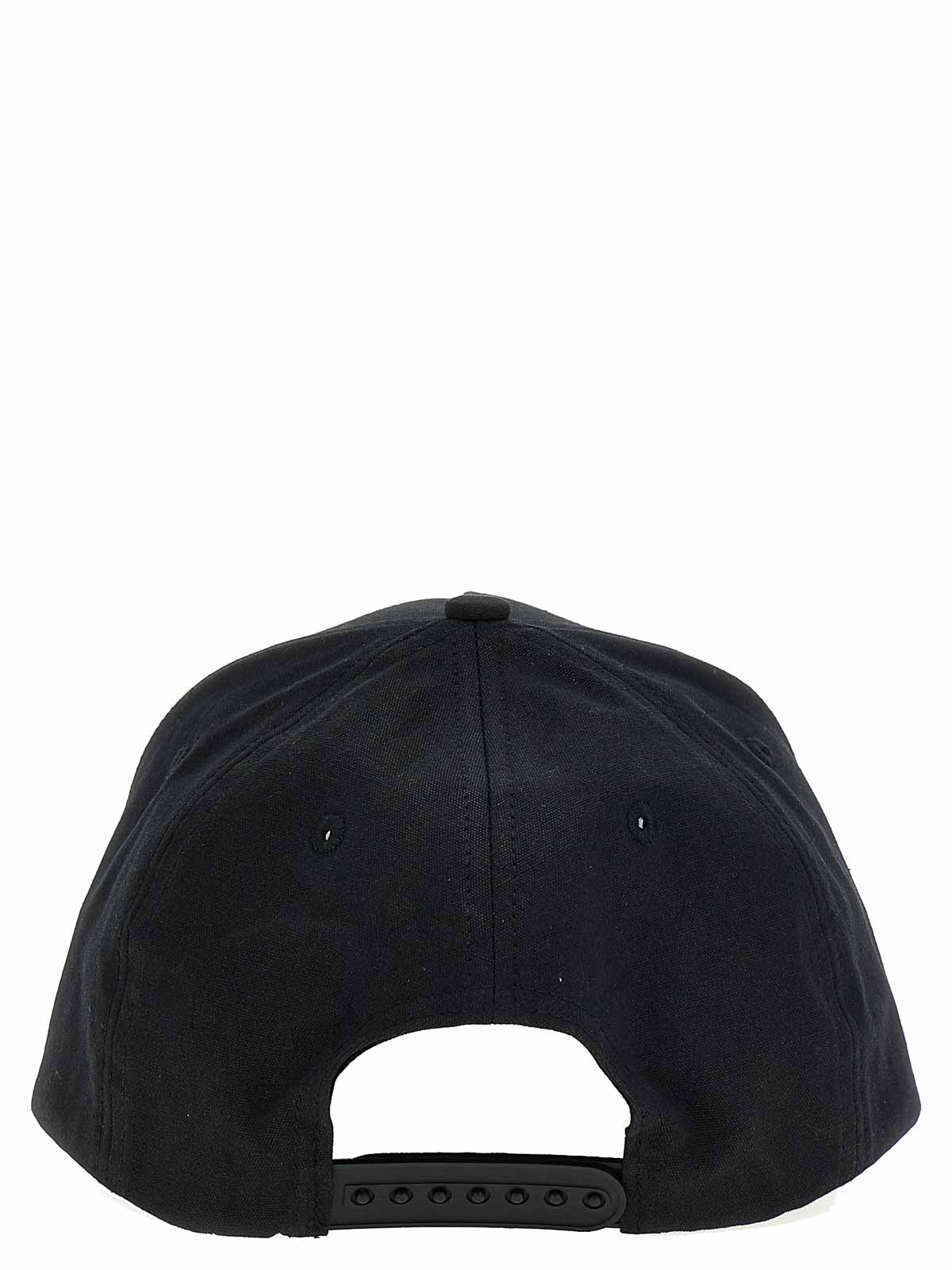 Shop Mackage Cotton Cap Logo In Black