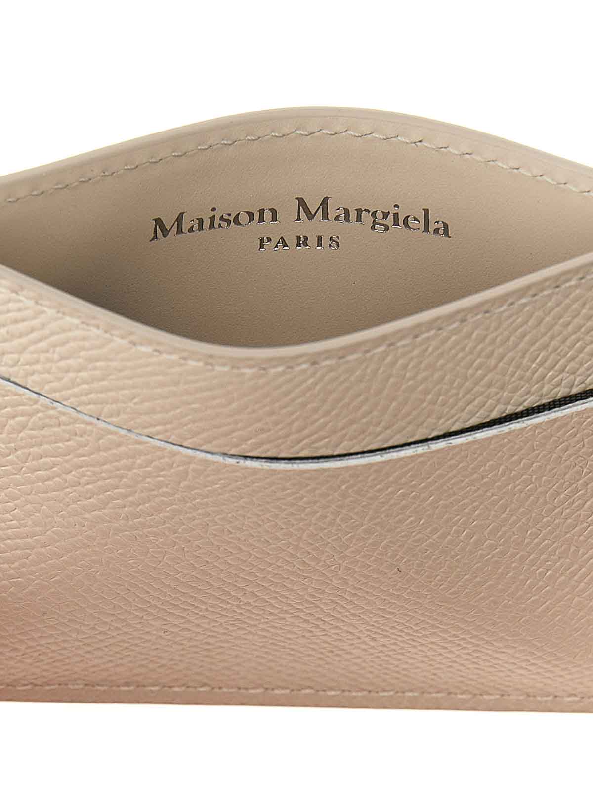 Shop Maison Margiela Card Holder In Grey