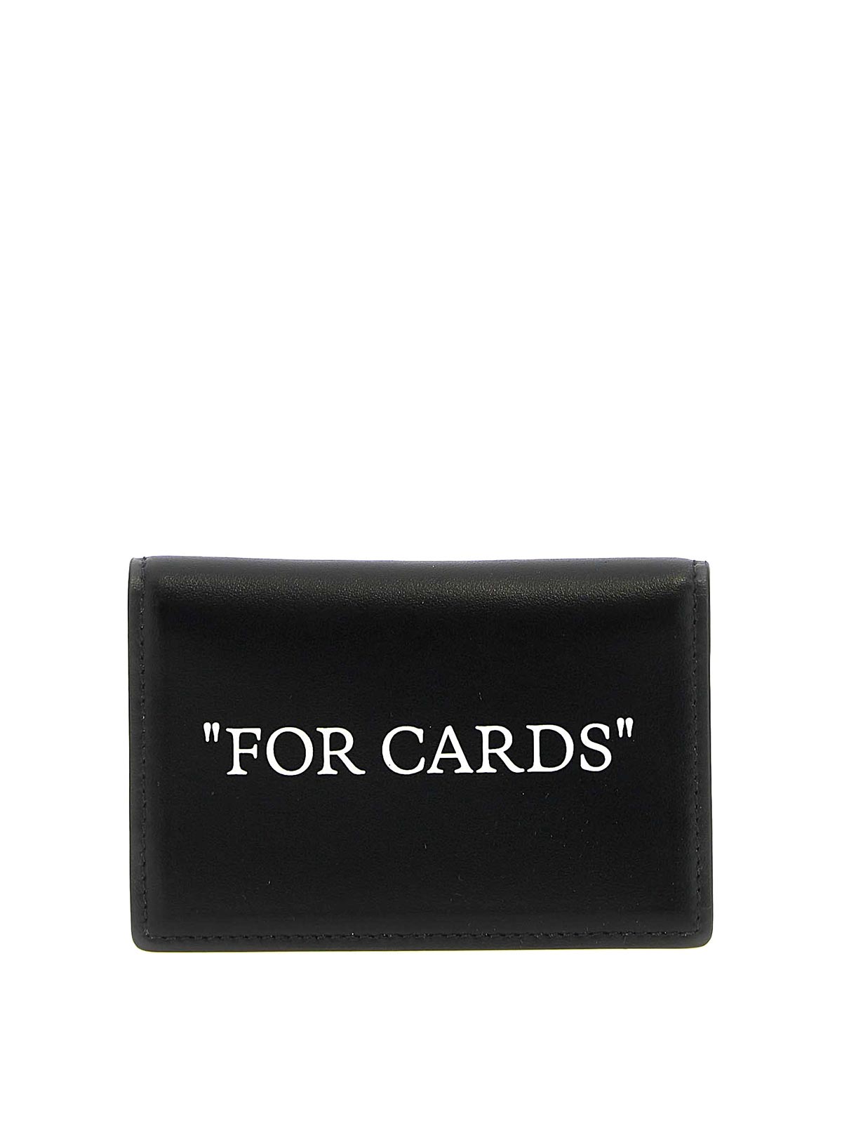 Shop Off-white Quote Bookish Card Holder In White
