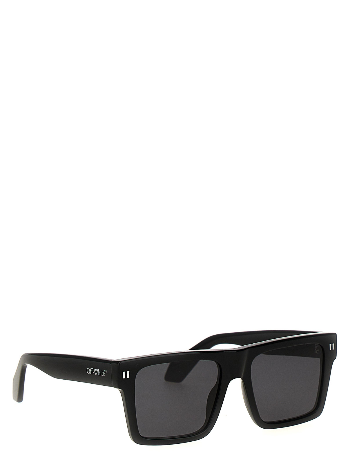 Shop Off-white Lawton Sunglasses In Black