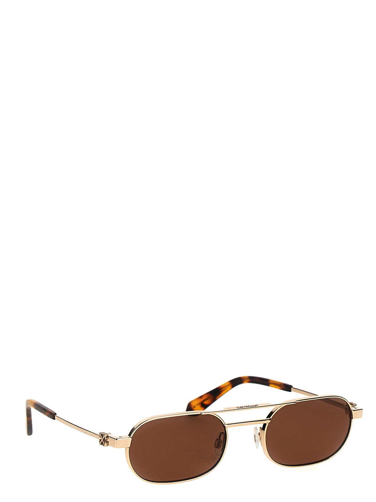Shop Off-white Vaiden Sunglasses In Gold