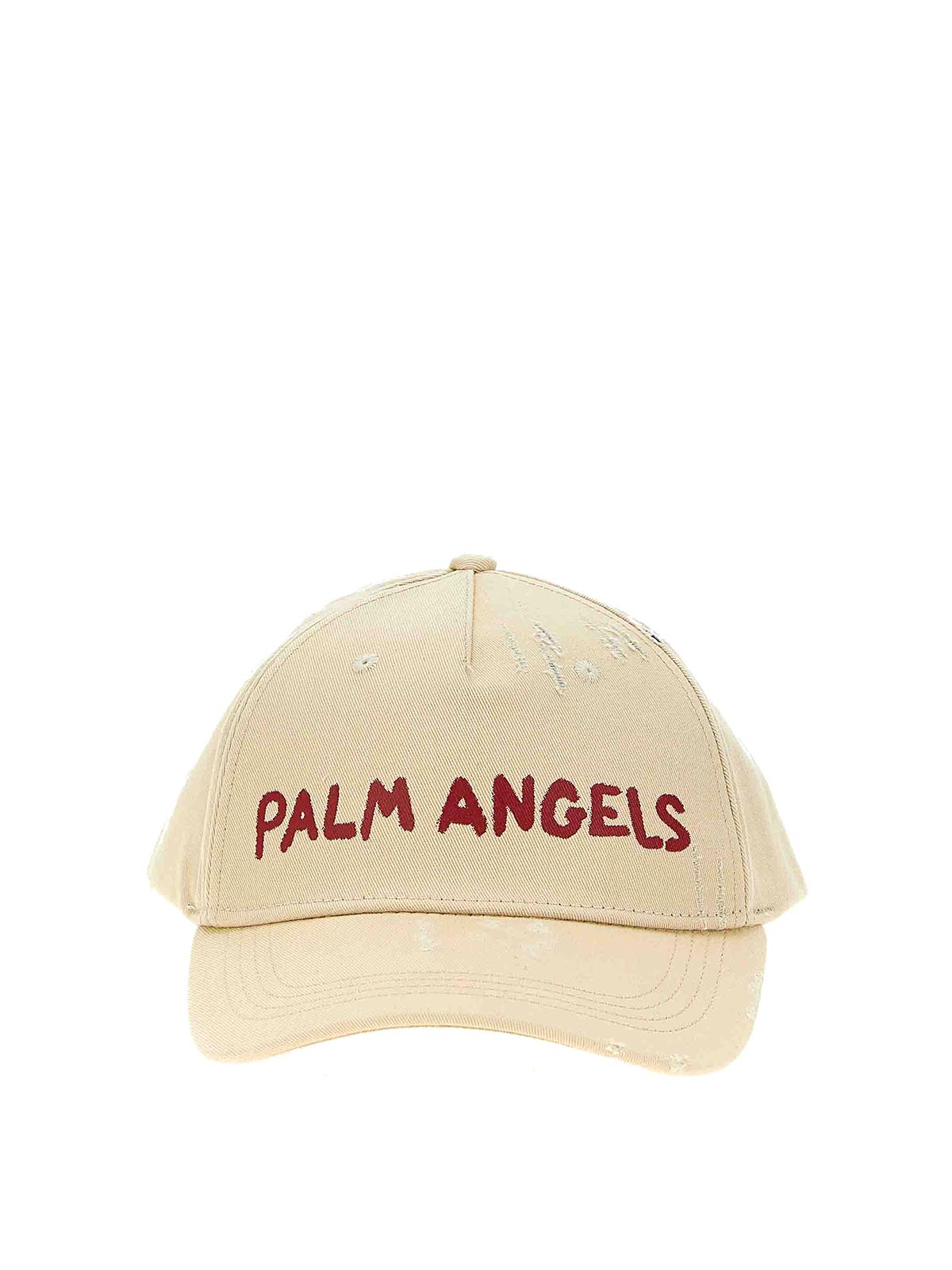 Palm Angels Seasonal Logo Cap In White