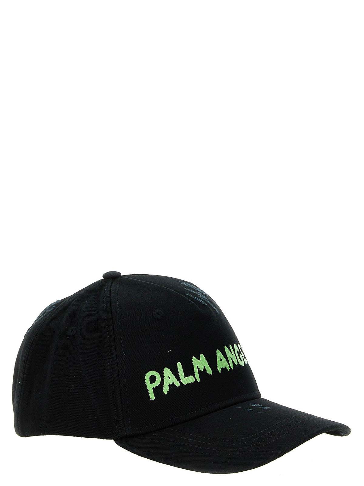 Shop Palm Angels Seasonal Logo Cap In Black