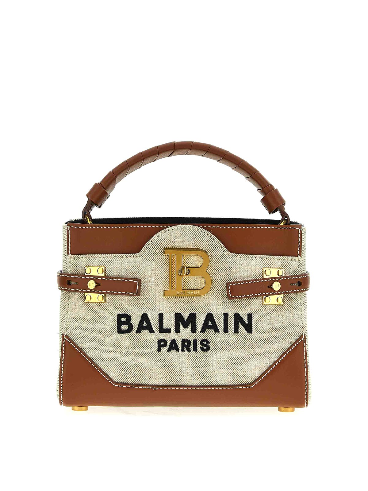 Shop Balmain B-buzz 22 Handbag In Multicolour