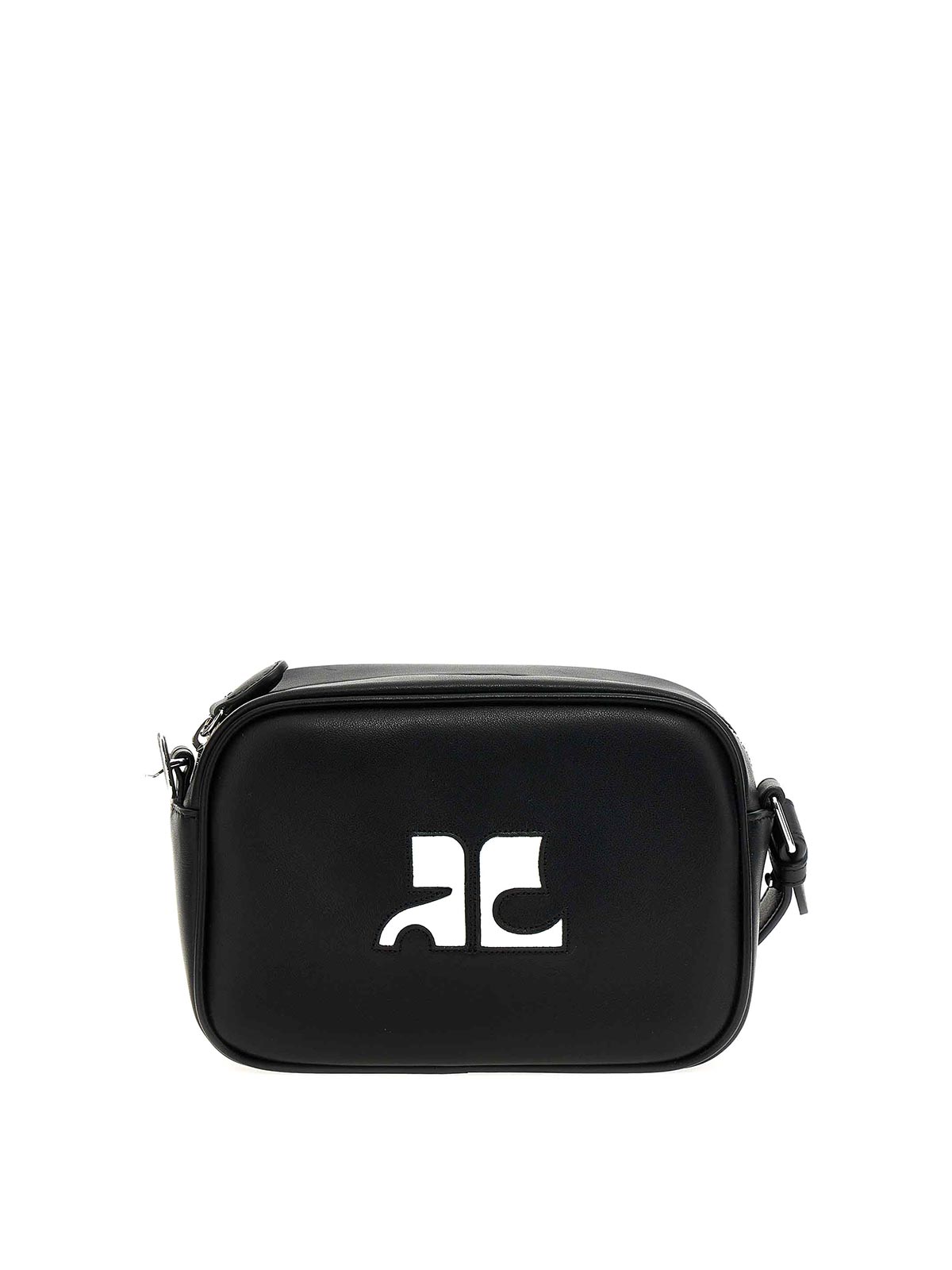 Shop Courrèges Reedition Camera Bag Crossbody Bag In Black