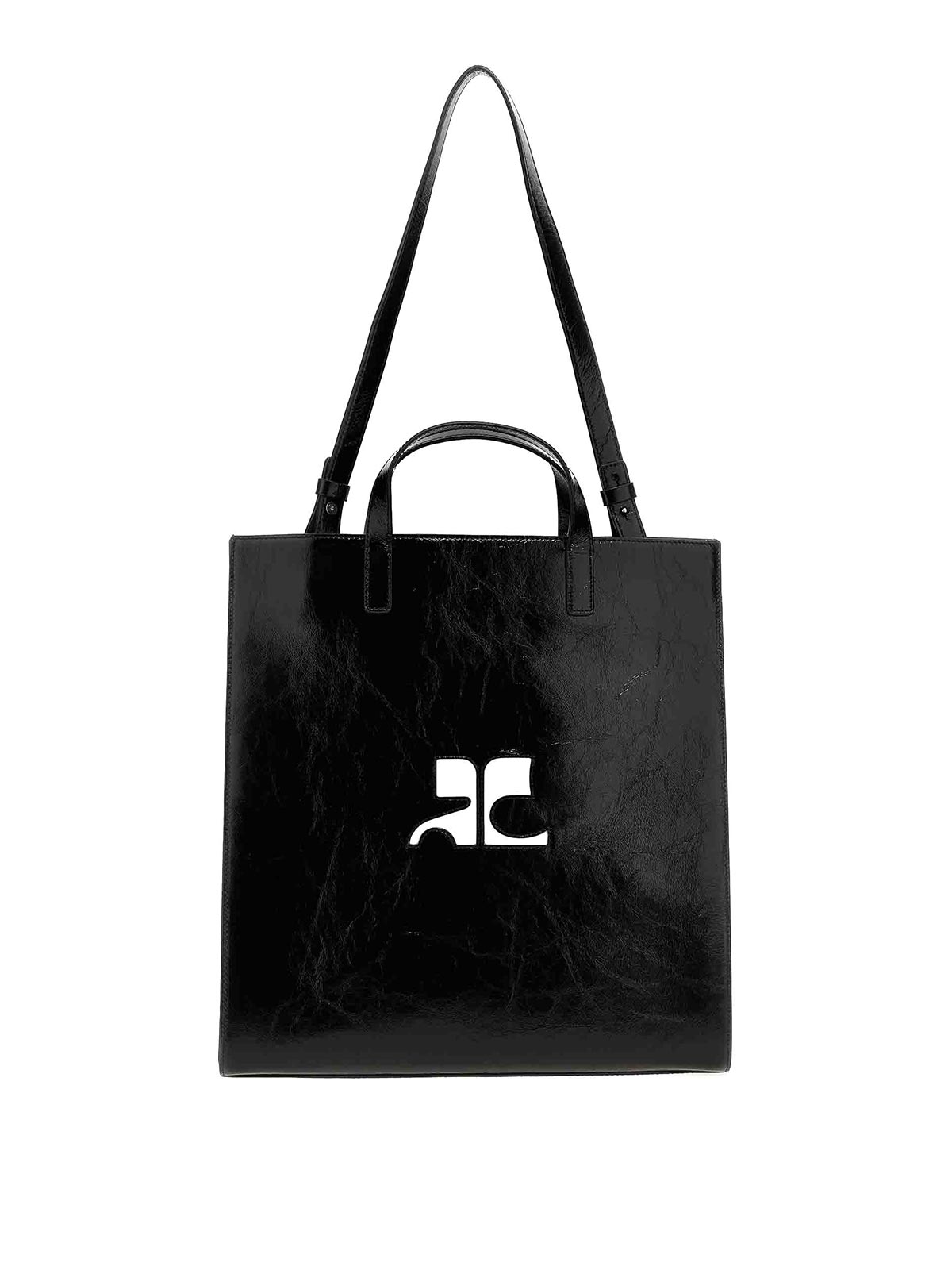 Shop Courrèges Bolso Shopping - Negro In Black