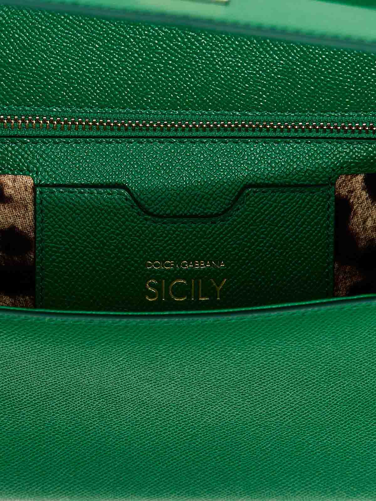 Shop Dolce & Gabbana Bolso Shopping - Verde In Green