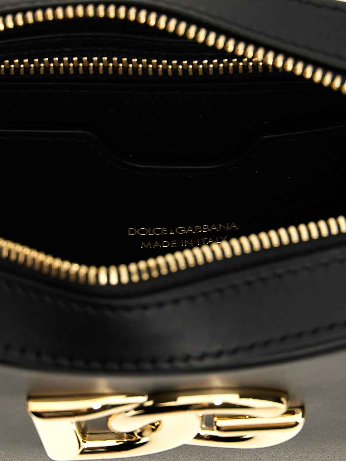 Shop Dolce & Gabbana 35 Crossbody Bag In Black
