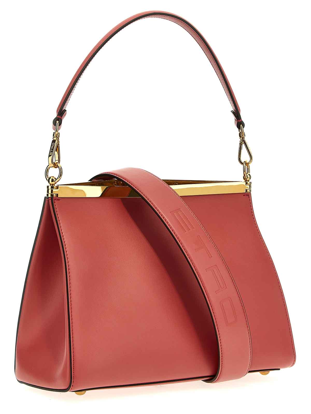 Shop Etro Vela Medium Shoulder Bag In Red