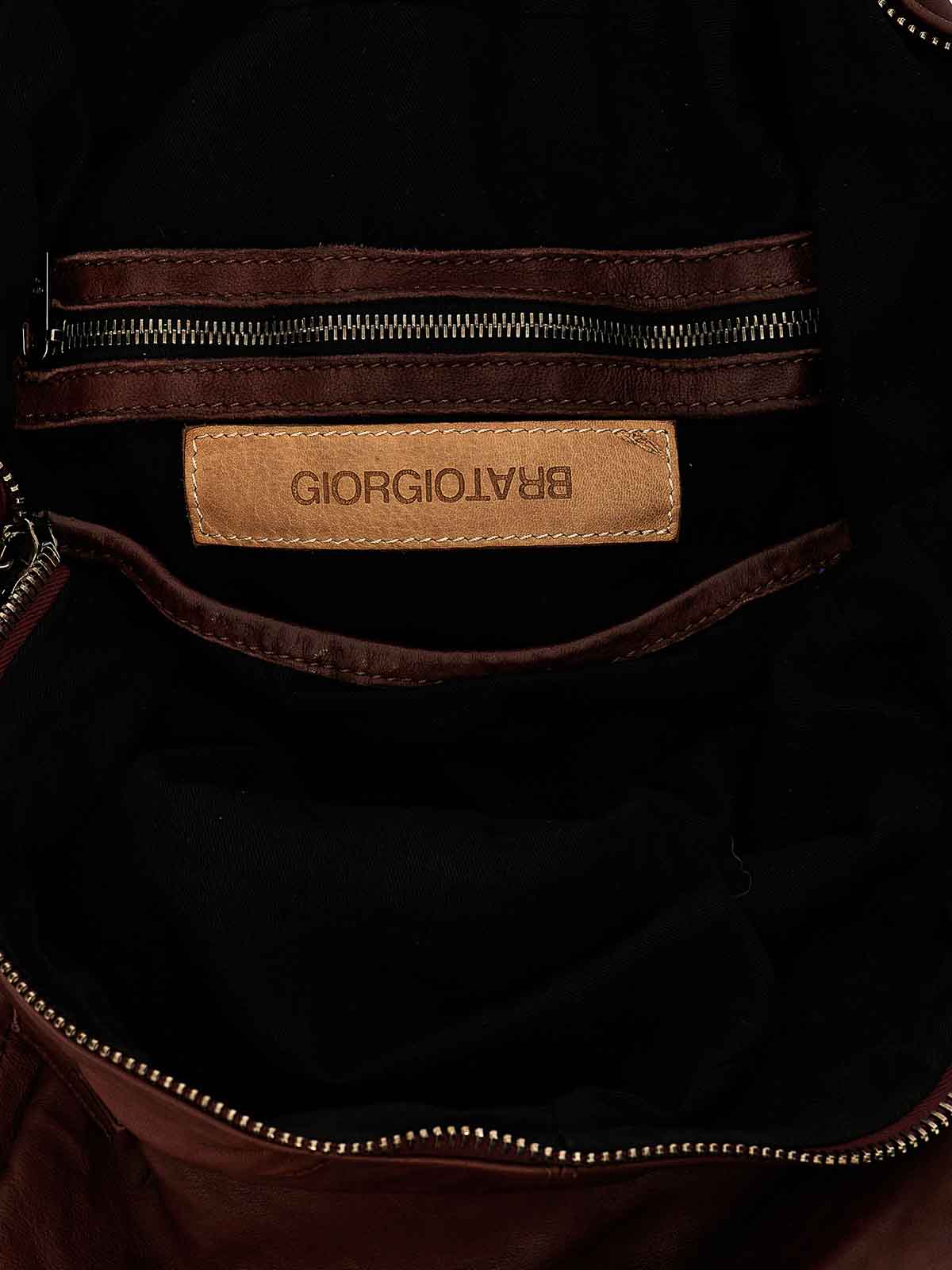 Shop Giorgio Brato Mochila - Rojo Oscuro In Dark Red