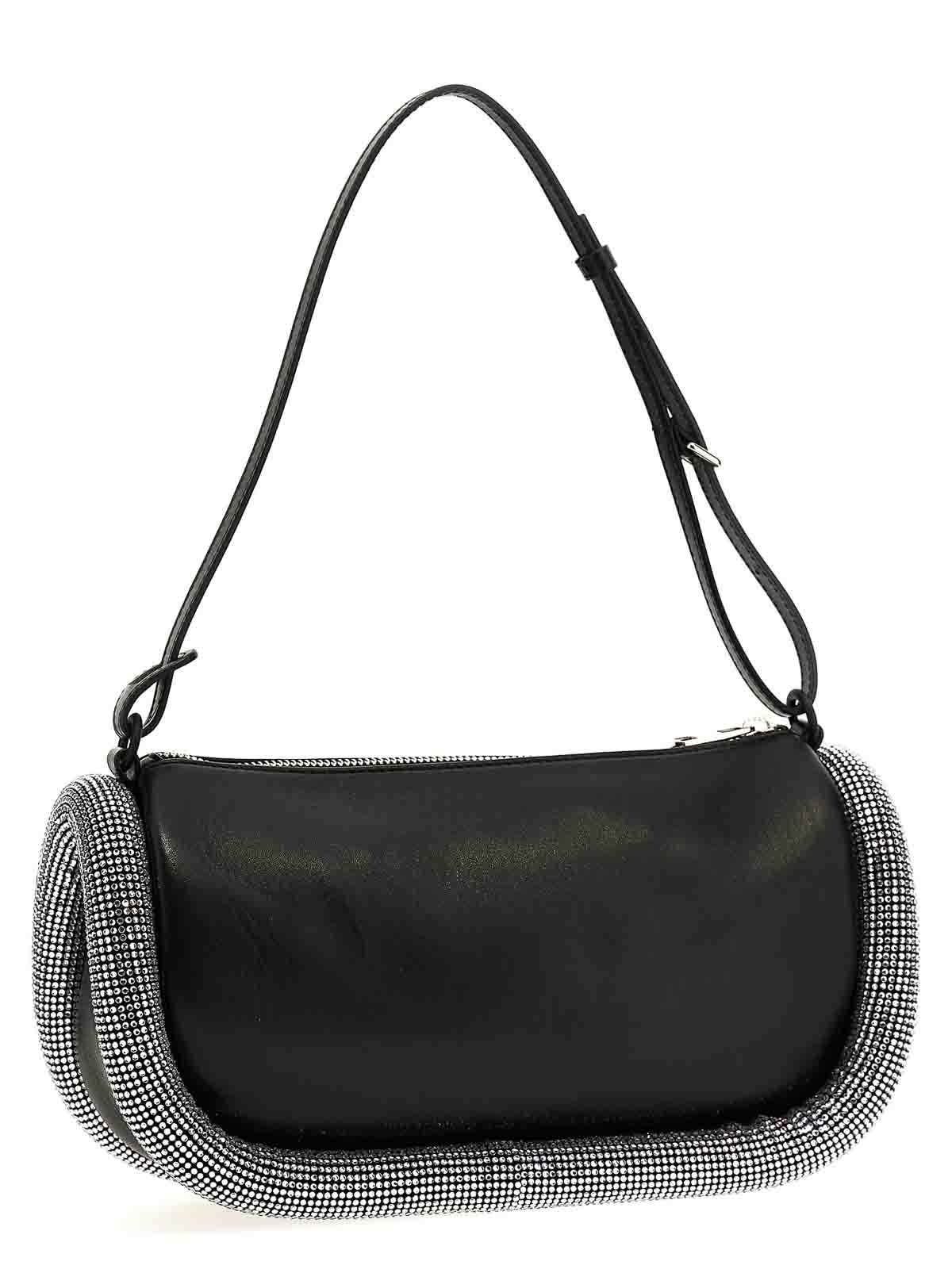 Shop Jw Anderson Crystal Bumper 15 Shoulder Bag In Black