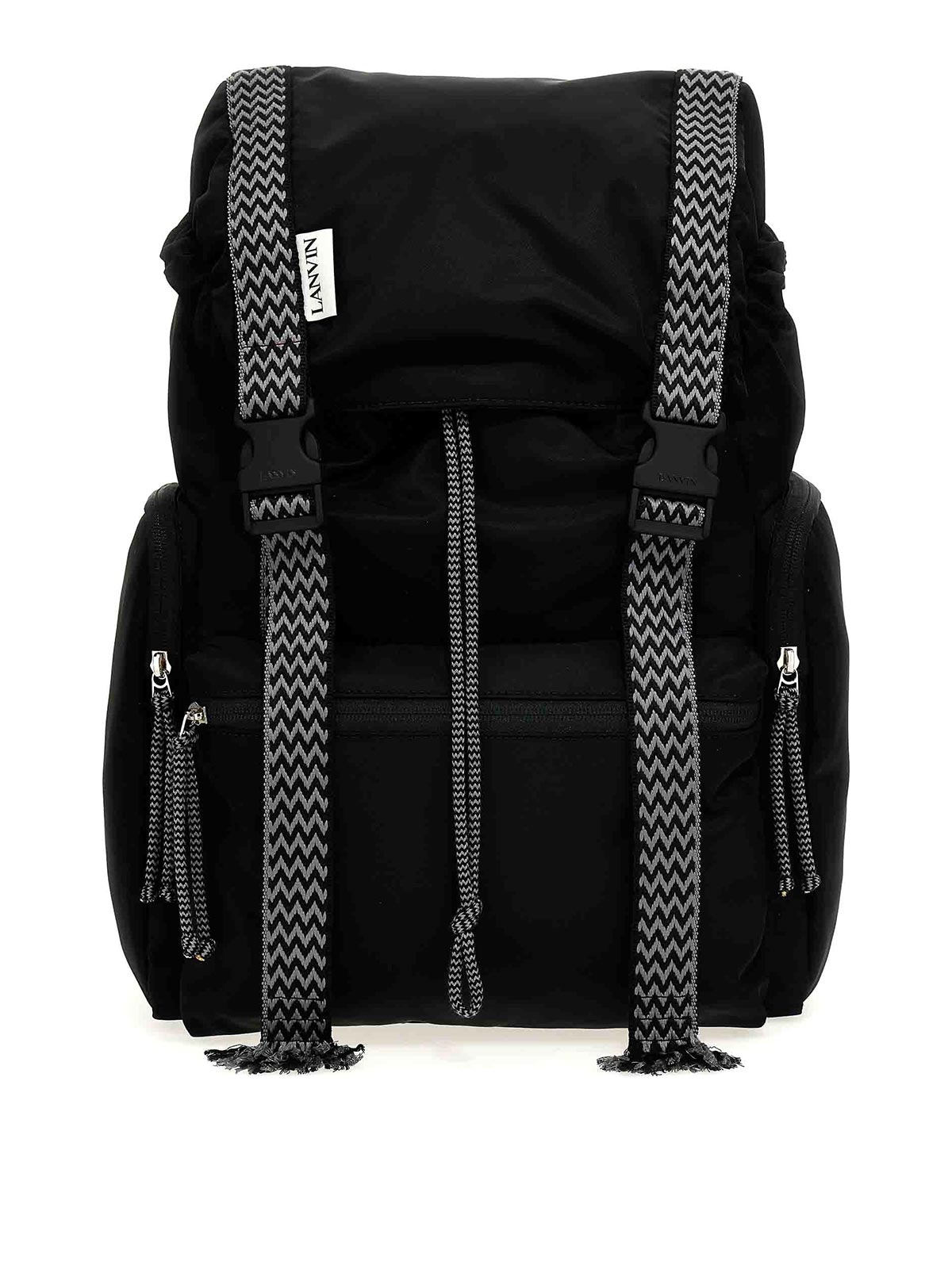 Lanvin Curb Backpack In Black