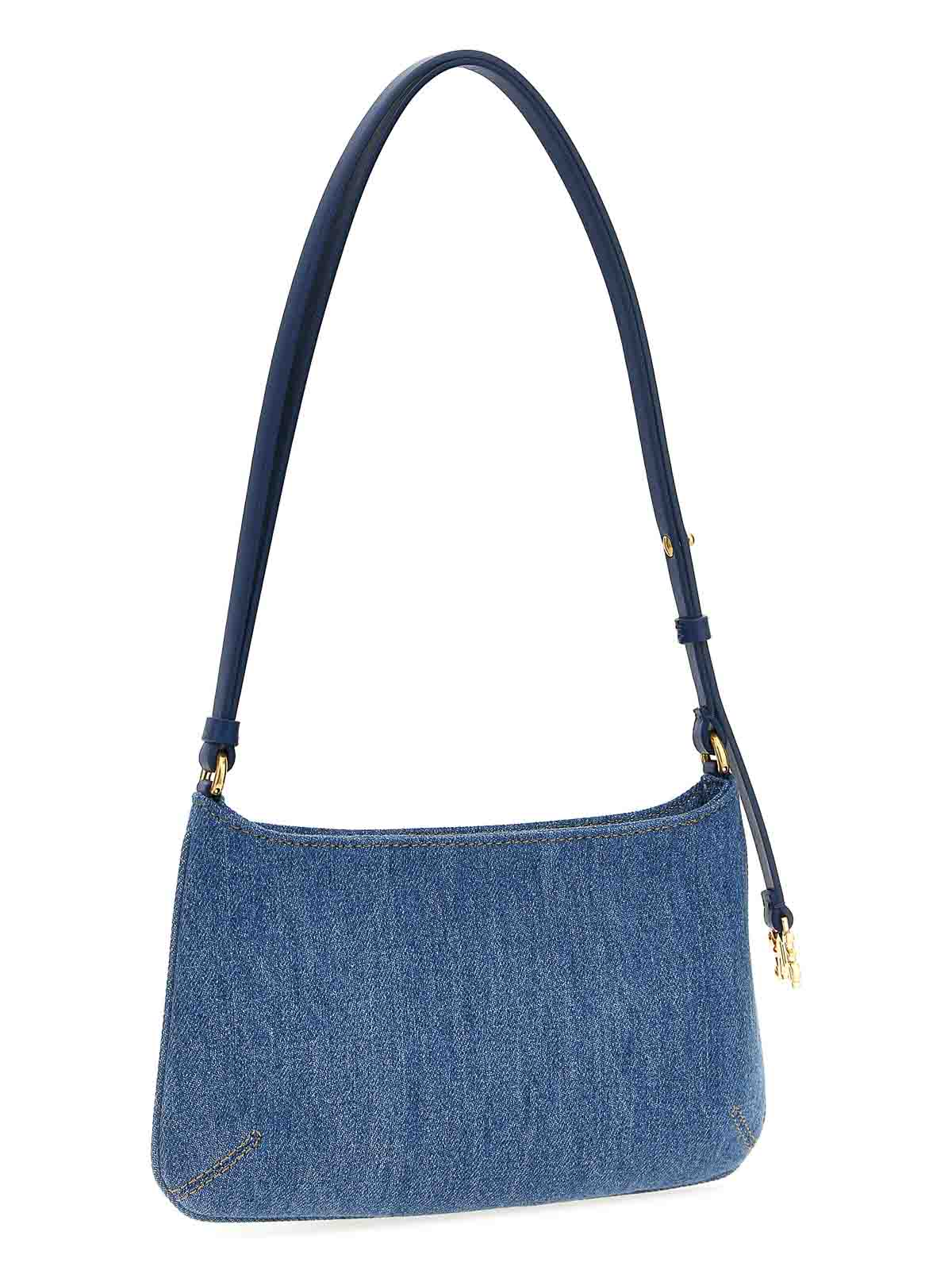 Shop Palm Angels Giorgina Shoulder Bag In Blue