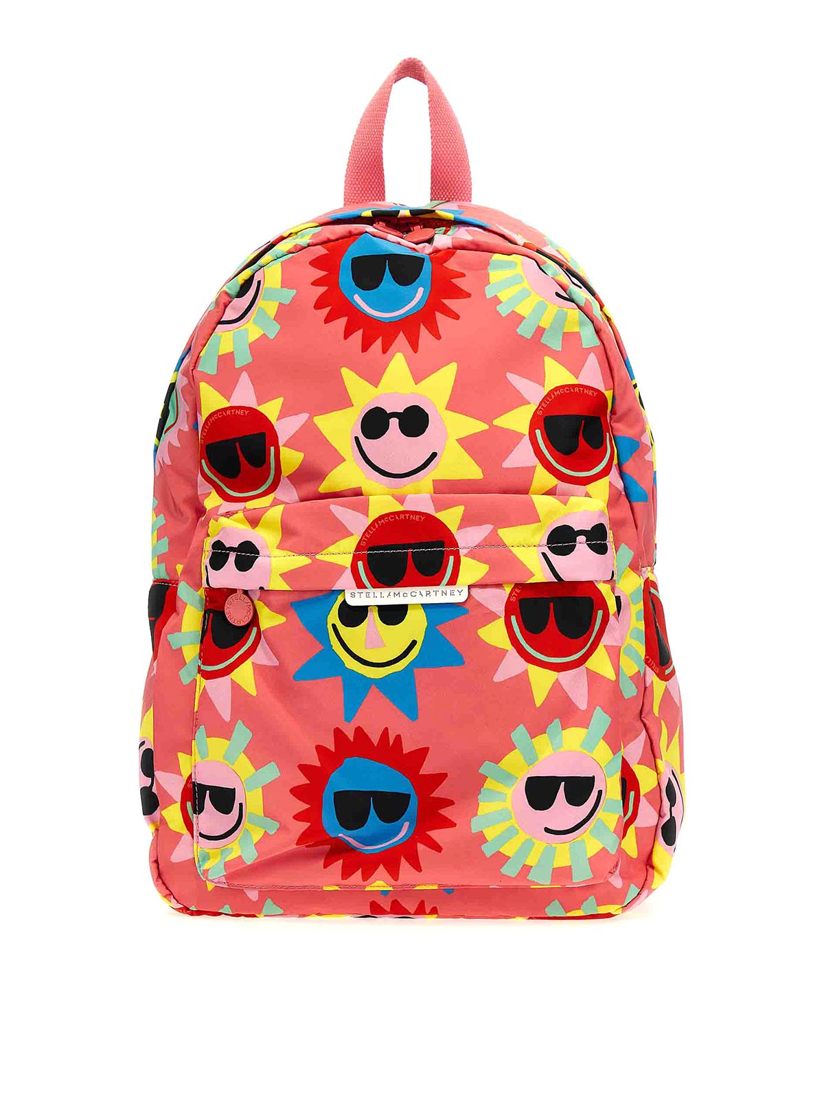 Stella Mccartney Printed Backpack In Multicolour