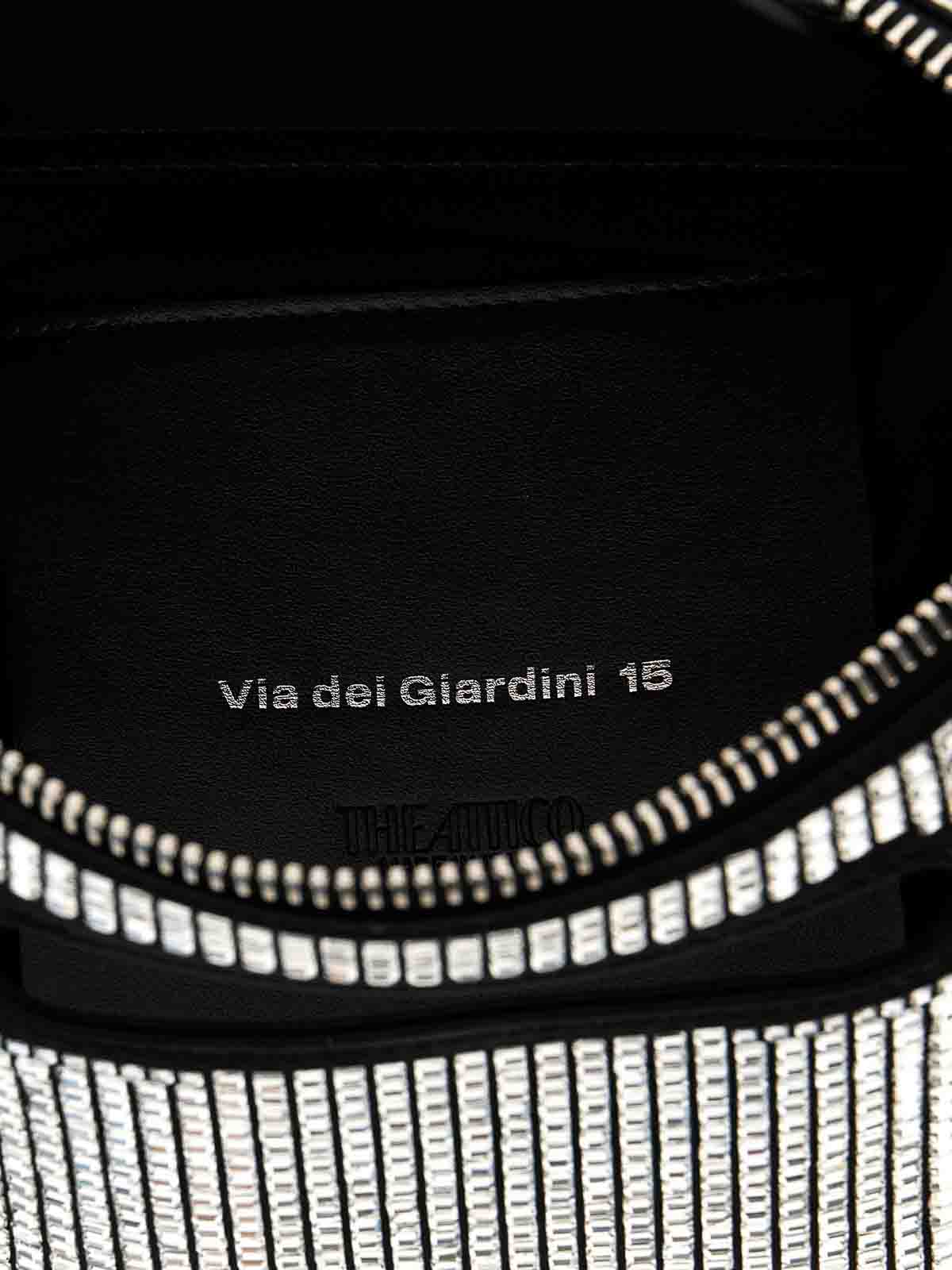 Shop Attico Via Dei Giardini 15 Handbag In Silver