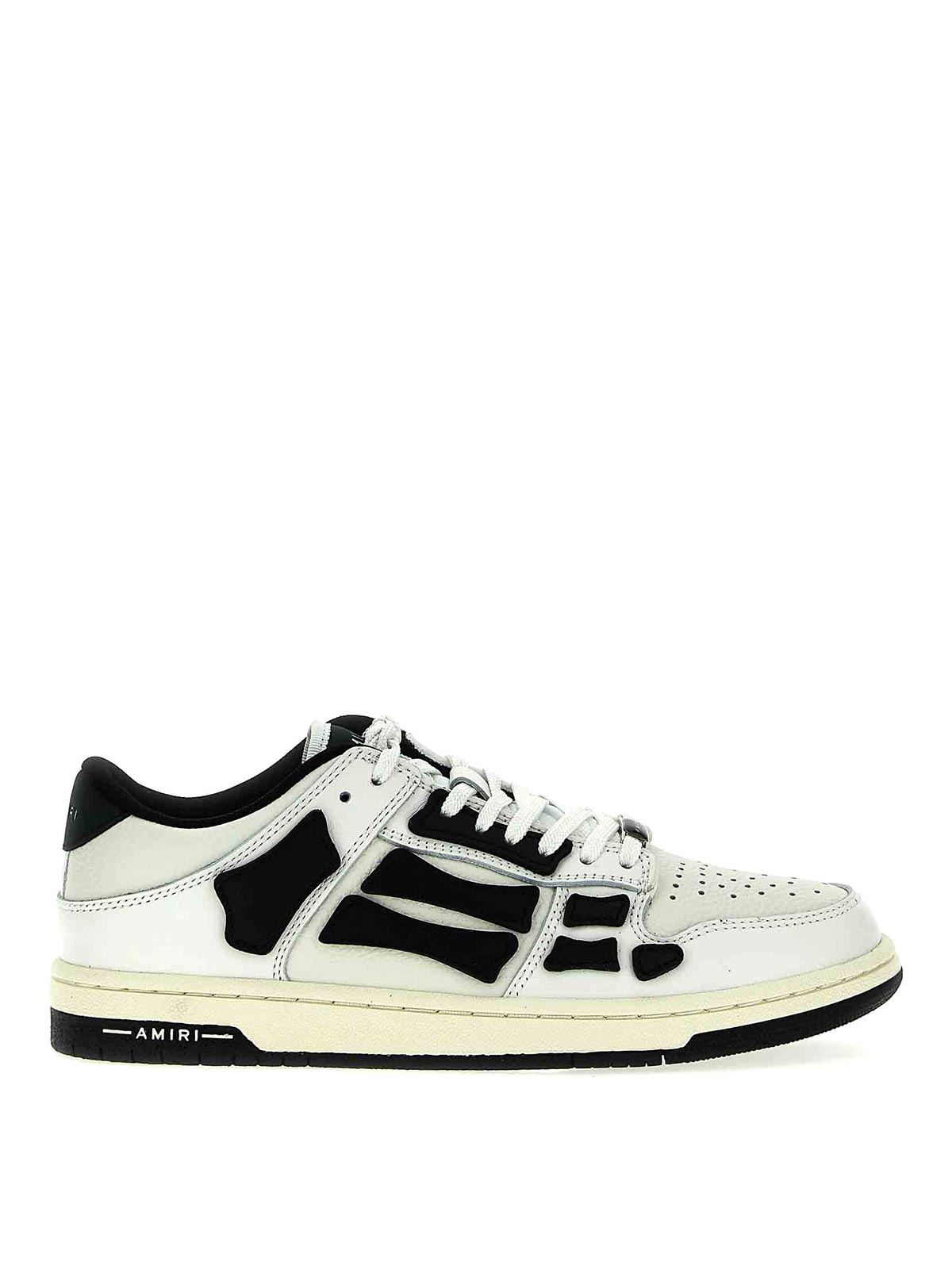 Shop Amiri Skel Top Hi Sneakers In White