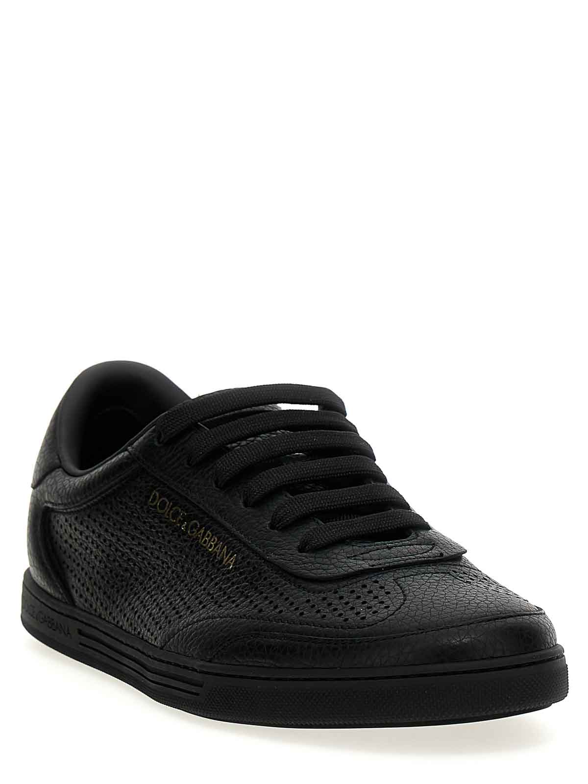 Shop Dolce & Gabbana Saint Tropez Sneakers In Black