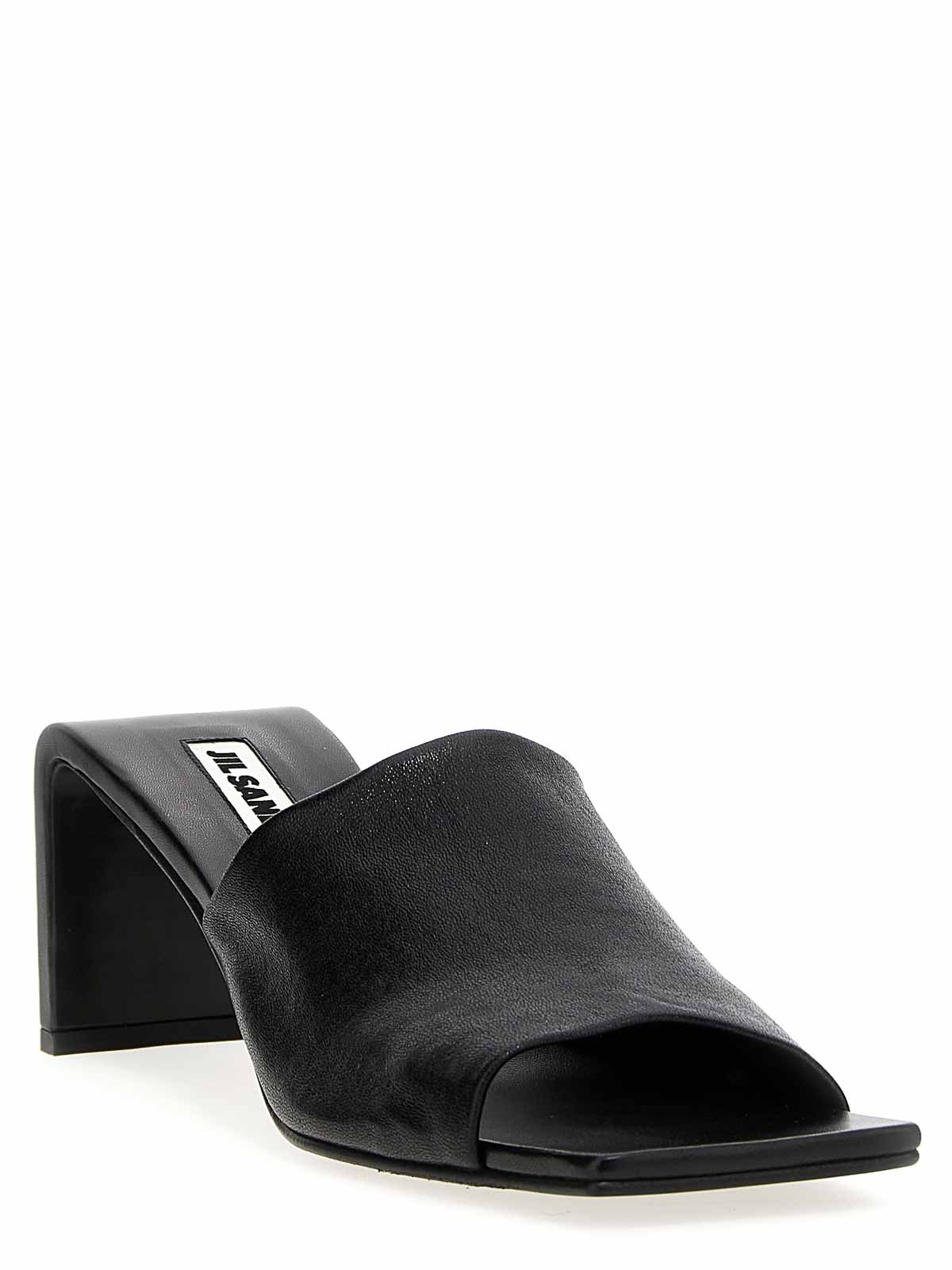 Shop Jil Sander Sandalias - Negro In Black