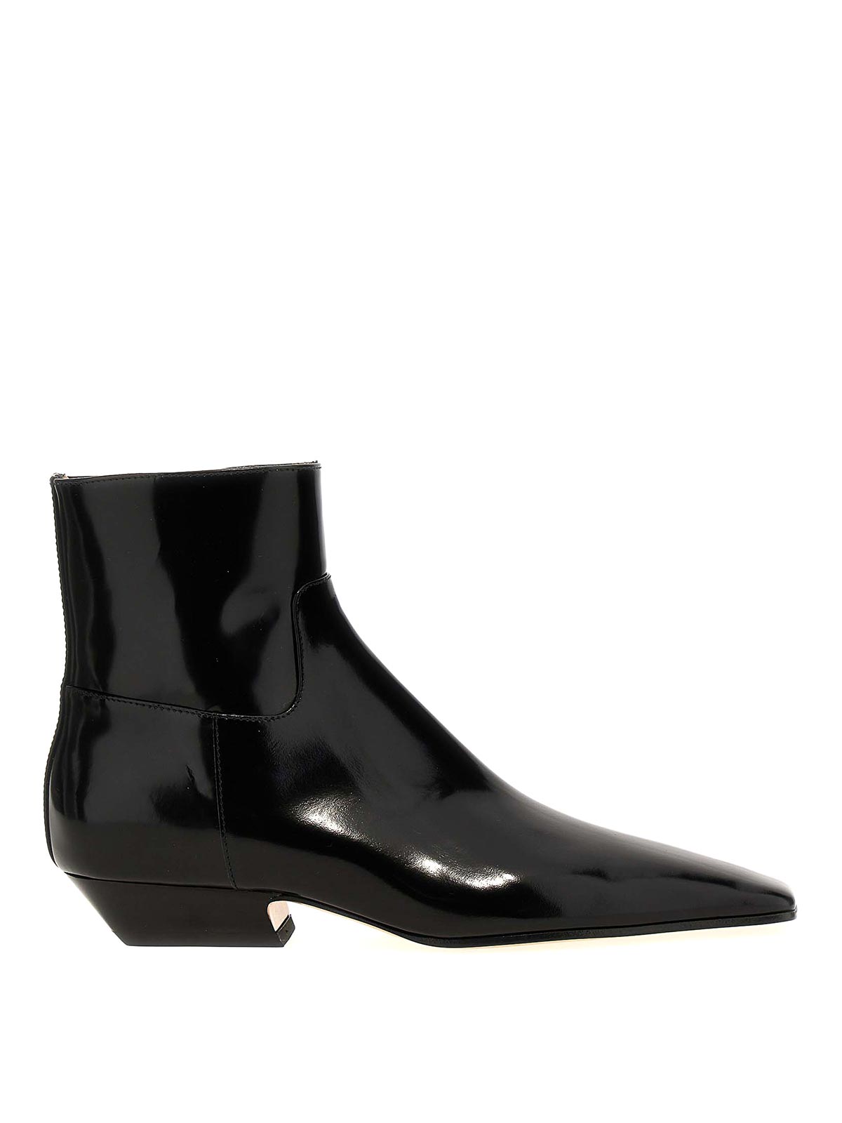 Shop Khaite Marfa Ankle Boots In Black