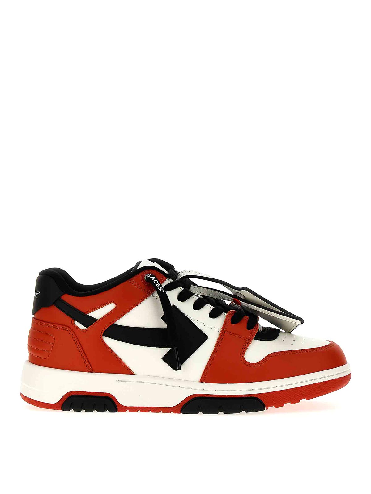 Off-white Out Of Office Sneakers In Red