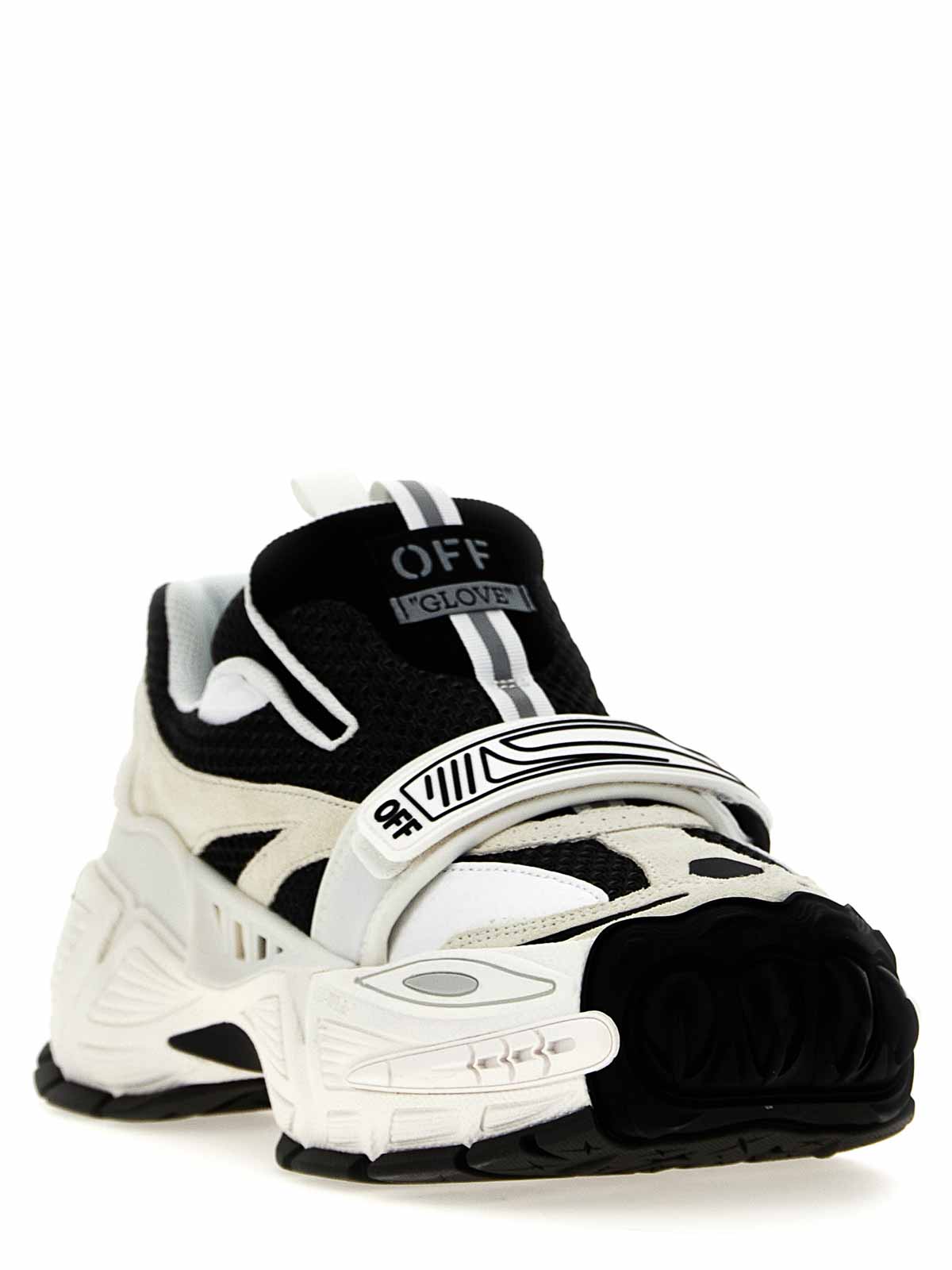 Shop Off-white Glove Sneakers In White