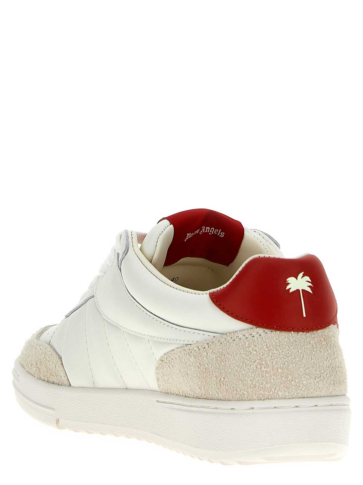 Shop Palm Angels Palm Beach University Sneakers In Red