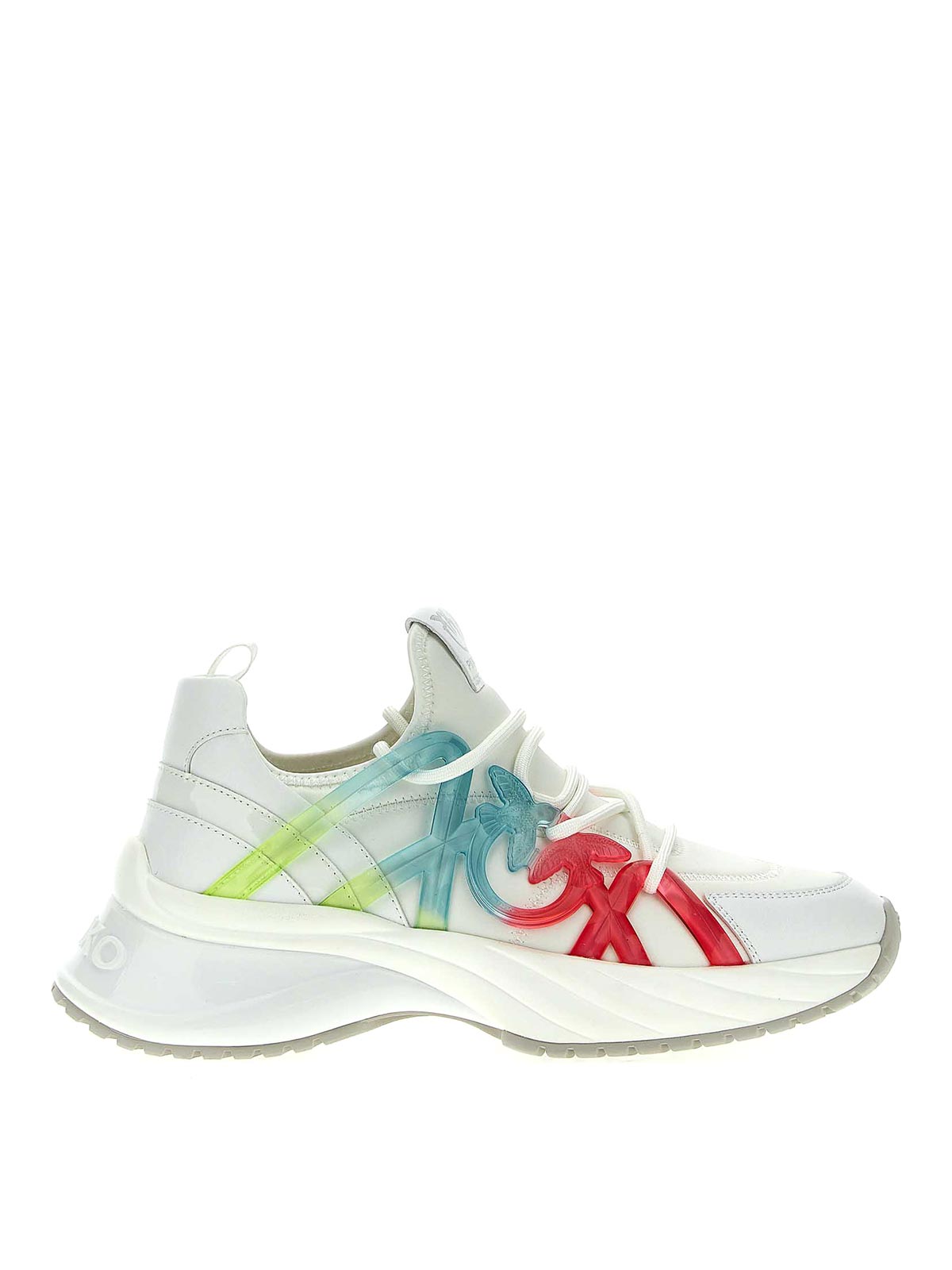 Pinko Ariel Chunky Sneakers In Multicolour