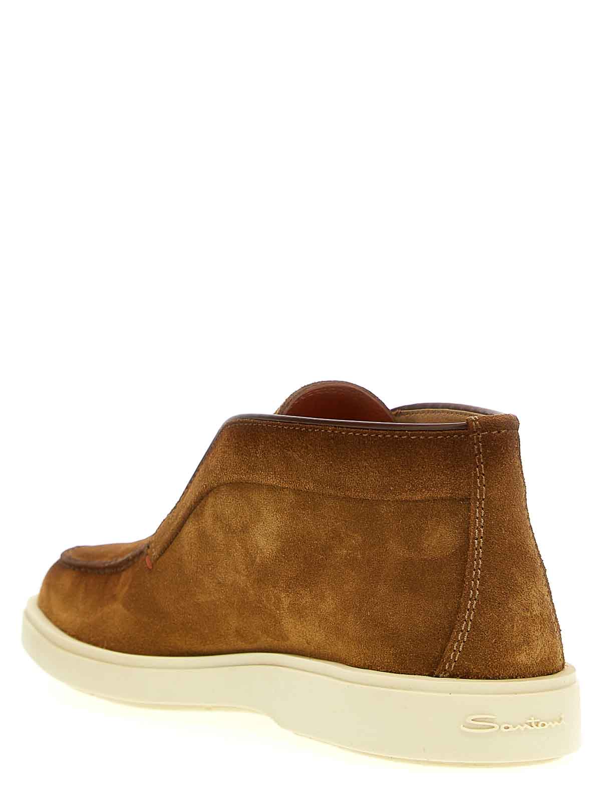 Shop Santoni Zapatos Con Cordones - Marrón In Brown