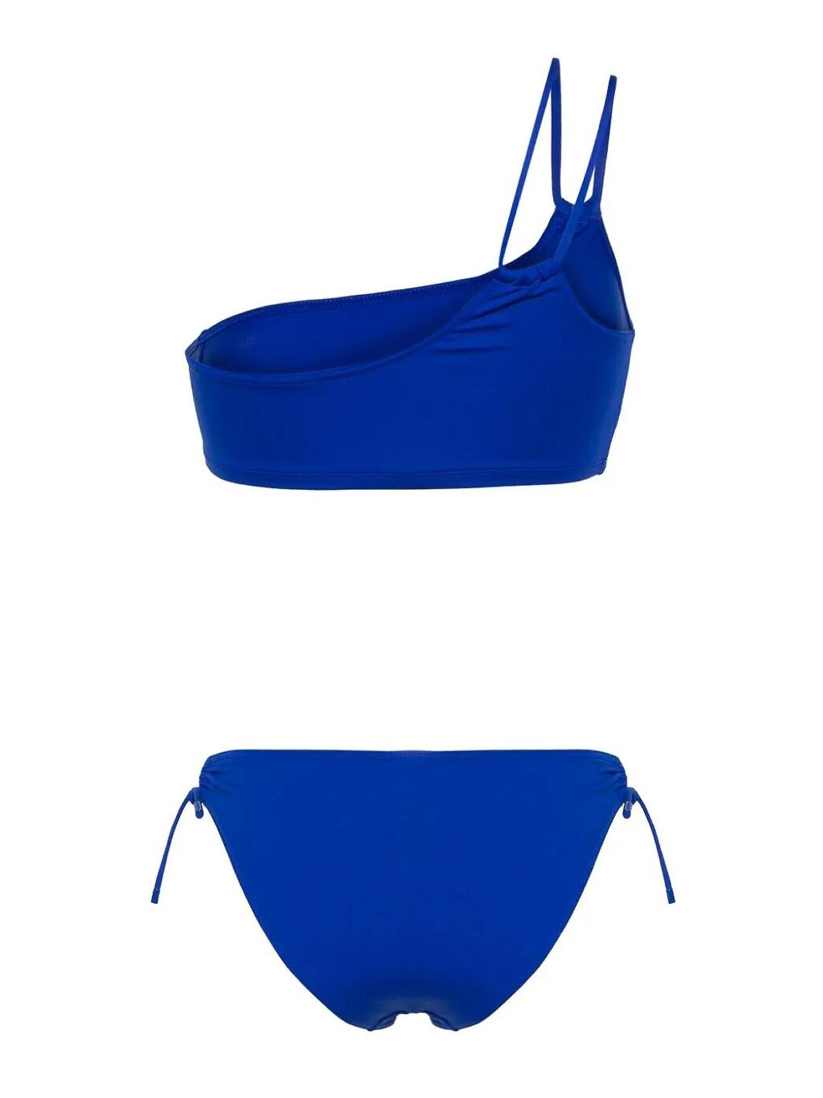 Shop Eres One-shoulder Bikini In Light Blue