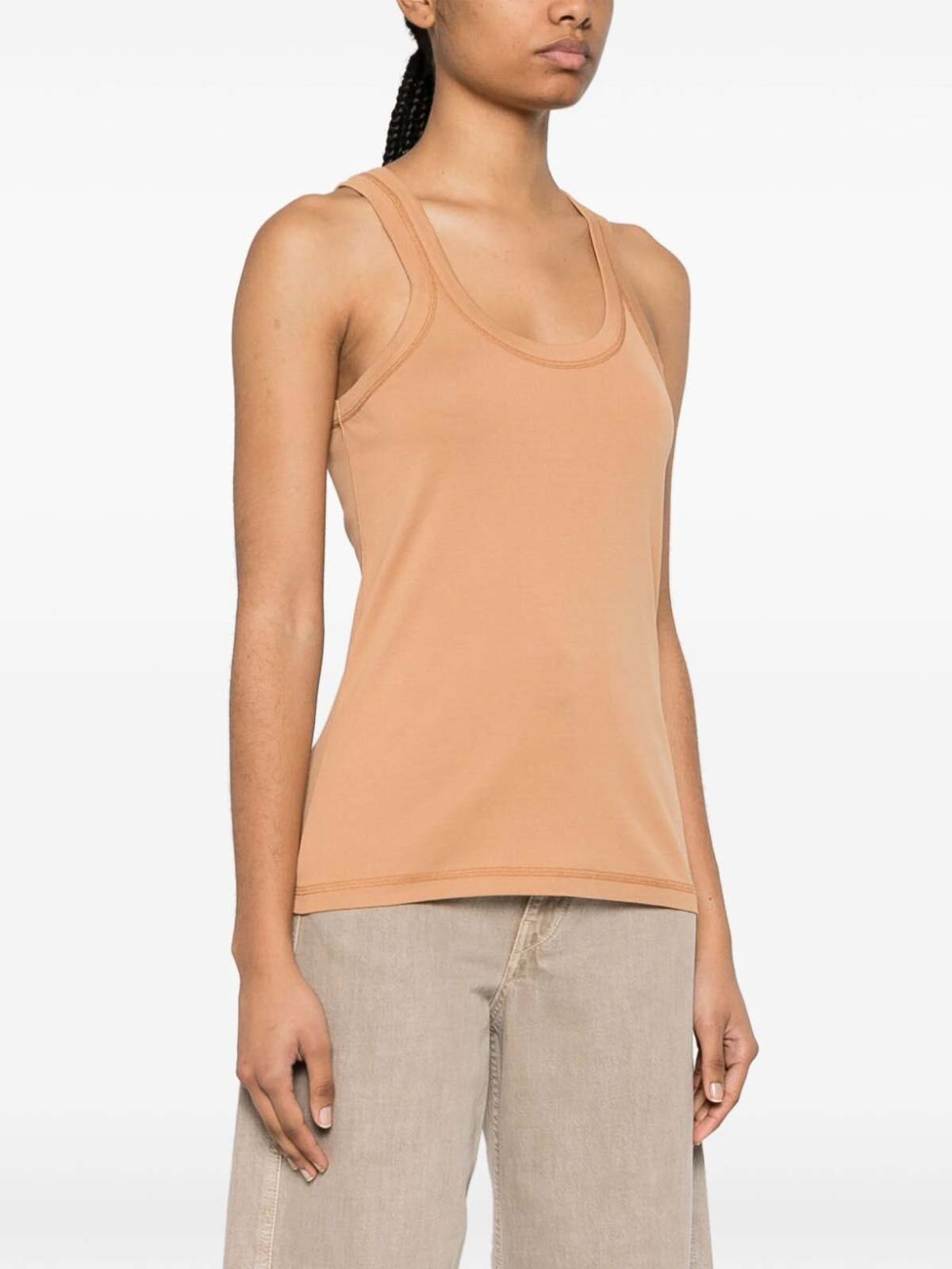 Shop Lemaire Top - Marrón In Brown
