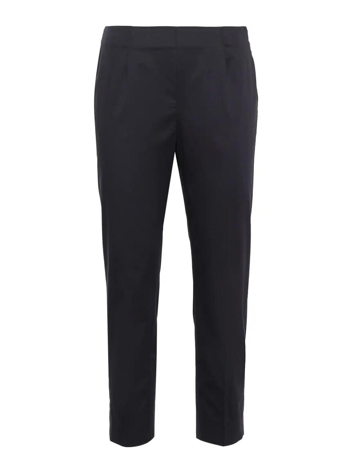 Peserico Straight Leg Trousers In Blue