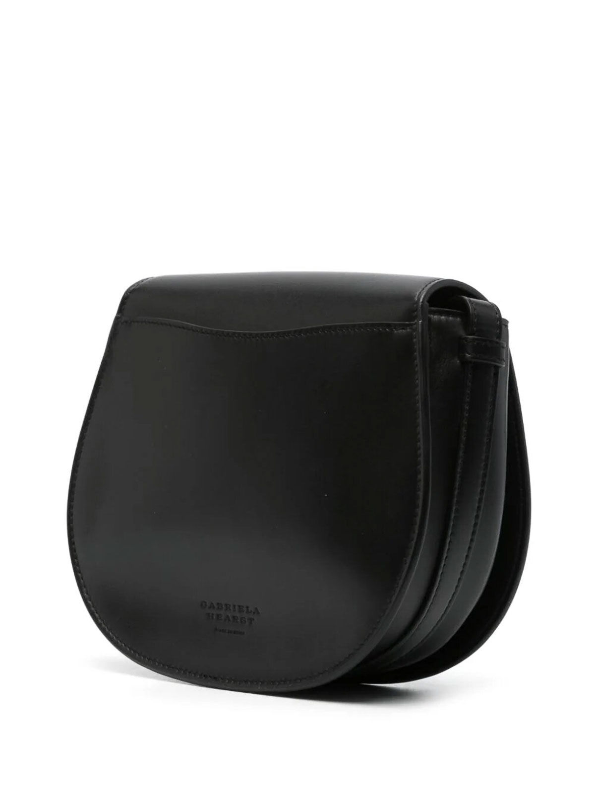 Shop Gabriela Hearst Ring Shoulder Bag In Black