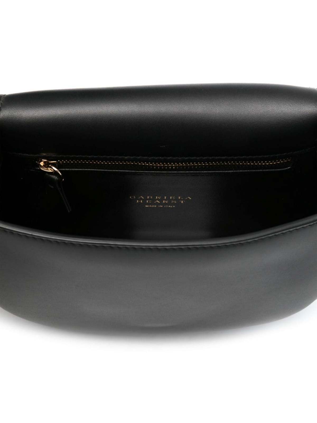 Shop Gabriela Hearst Ring Shoulder Bag In Black