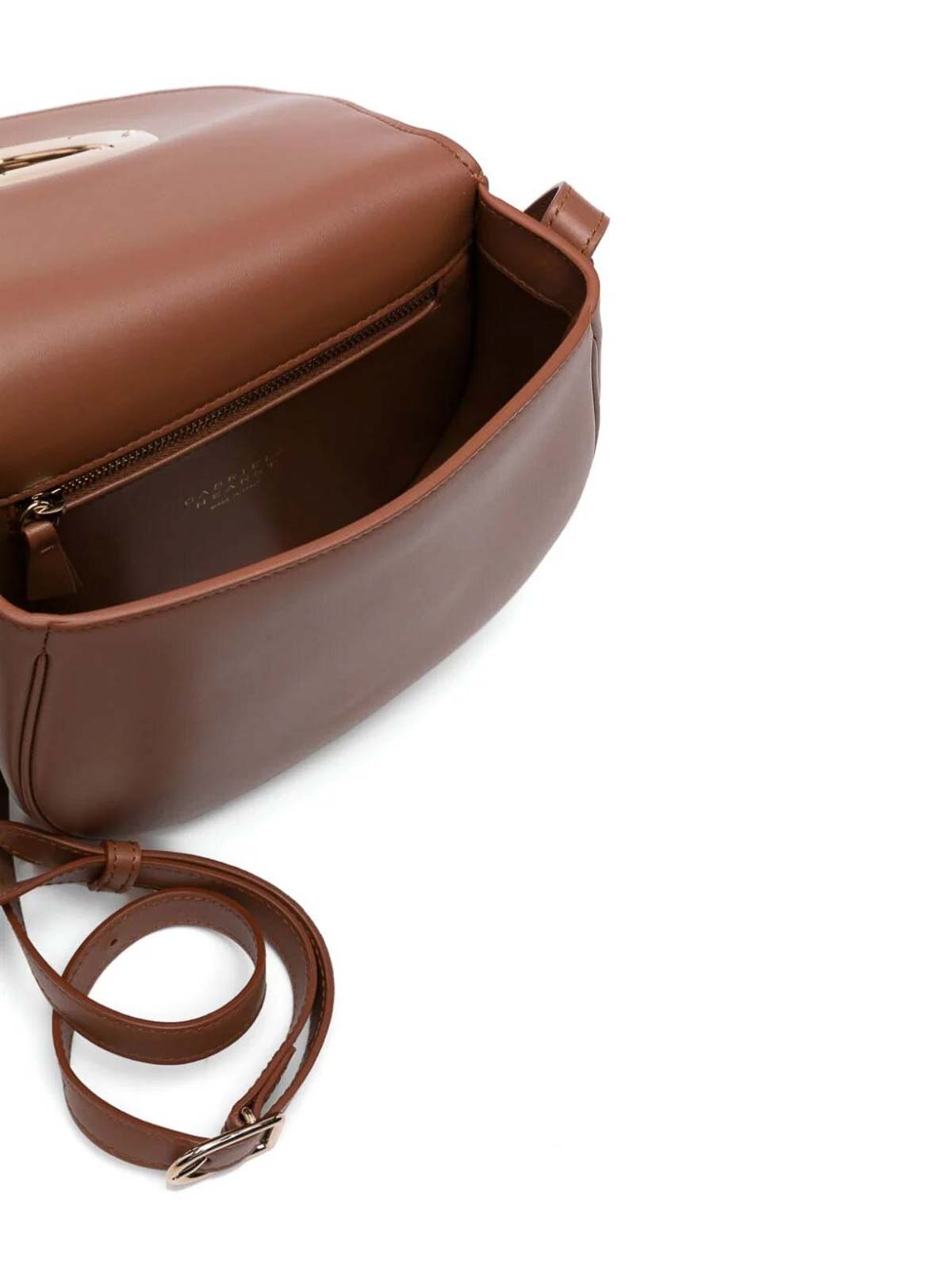 Shop Gabriela Hearst Ring Shoulder Bag In Brown