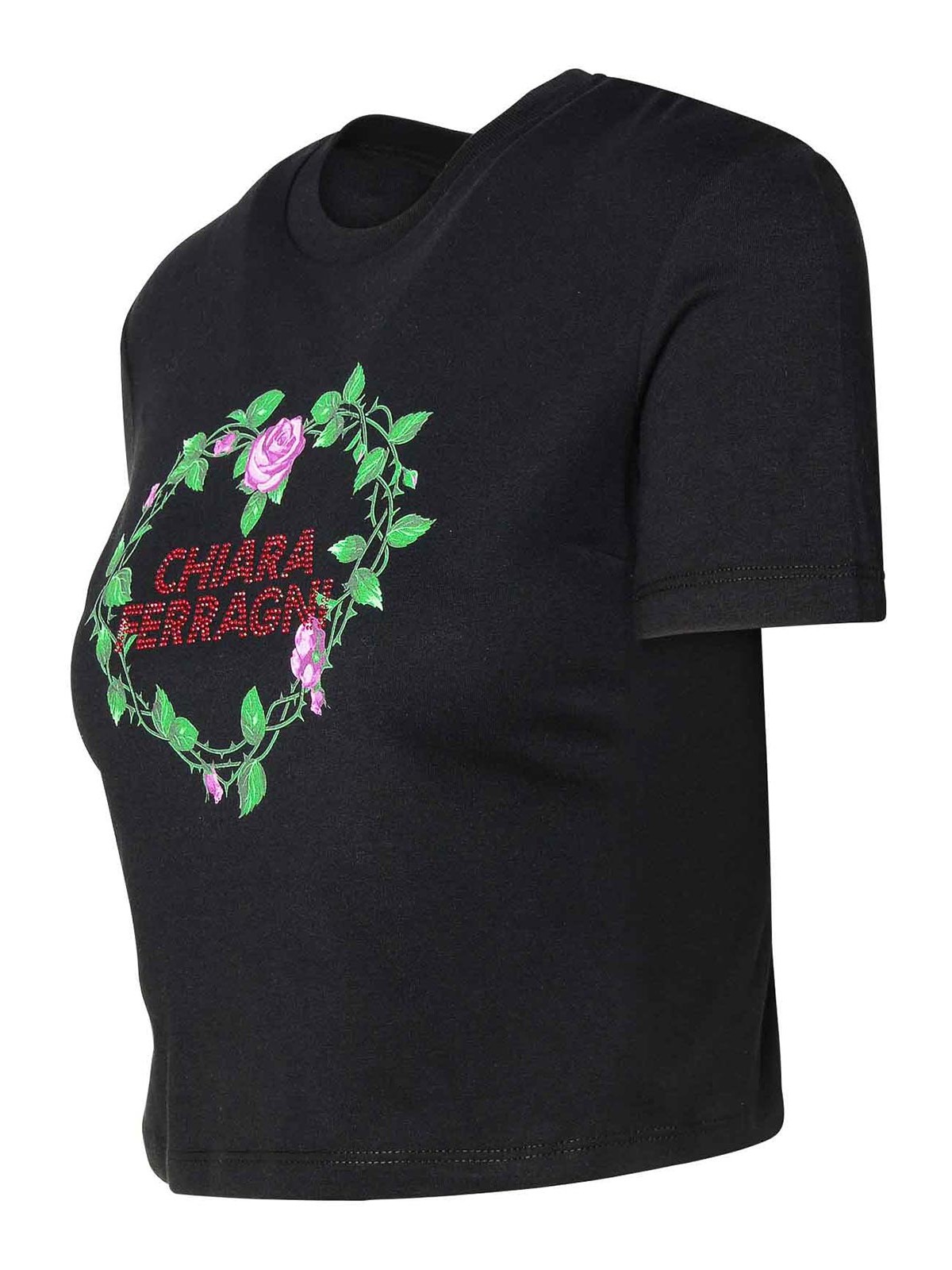 Shop Chiara Ferragni Camiseta - Negro In Black