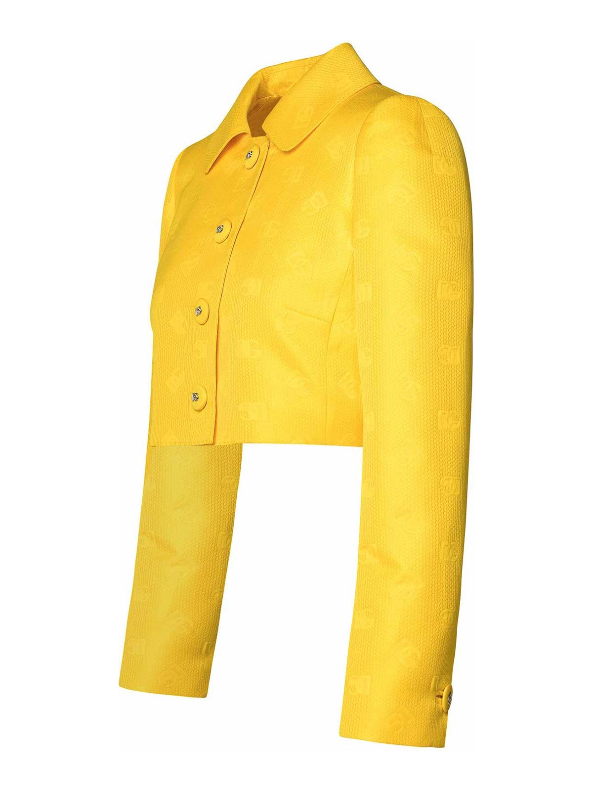 Shop Dolce & Gabbana Chaqueta Casual - Amarillo In Yellow