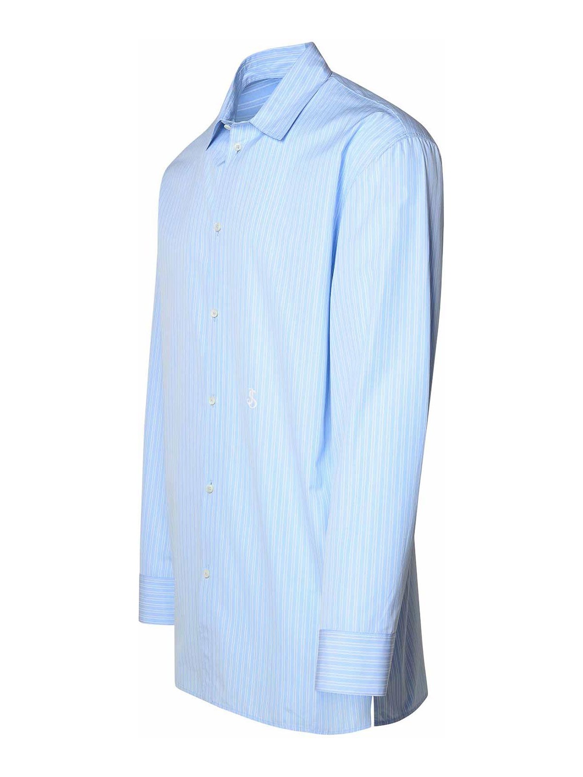 Shop Jil Sander Camisa - Azul Claro In Light Blue