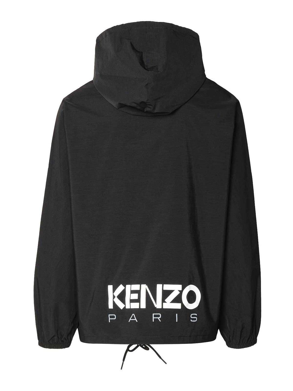 Shop Kenzo Black Nylon Jacket