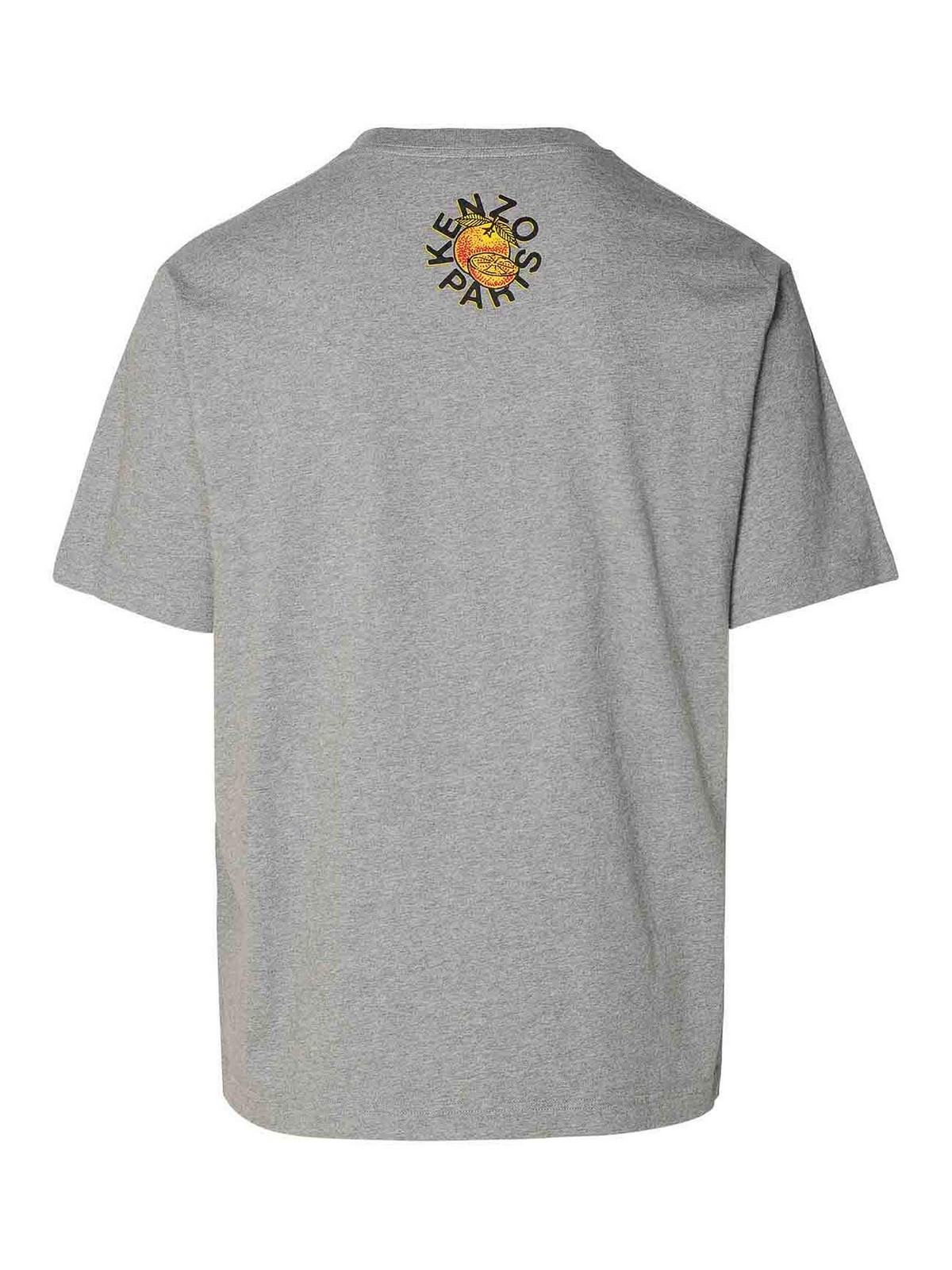 Shop Kenzo Camiseta - Gris In Grey