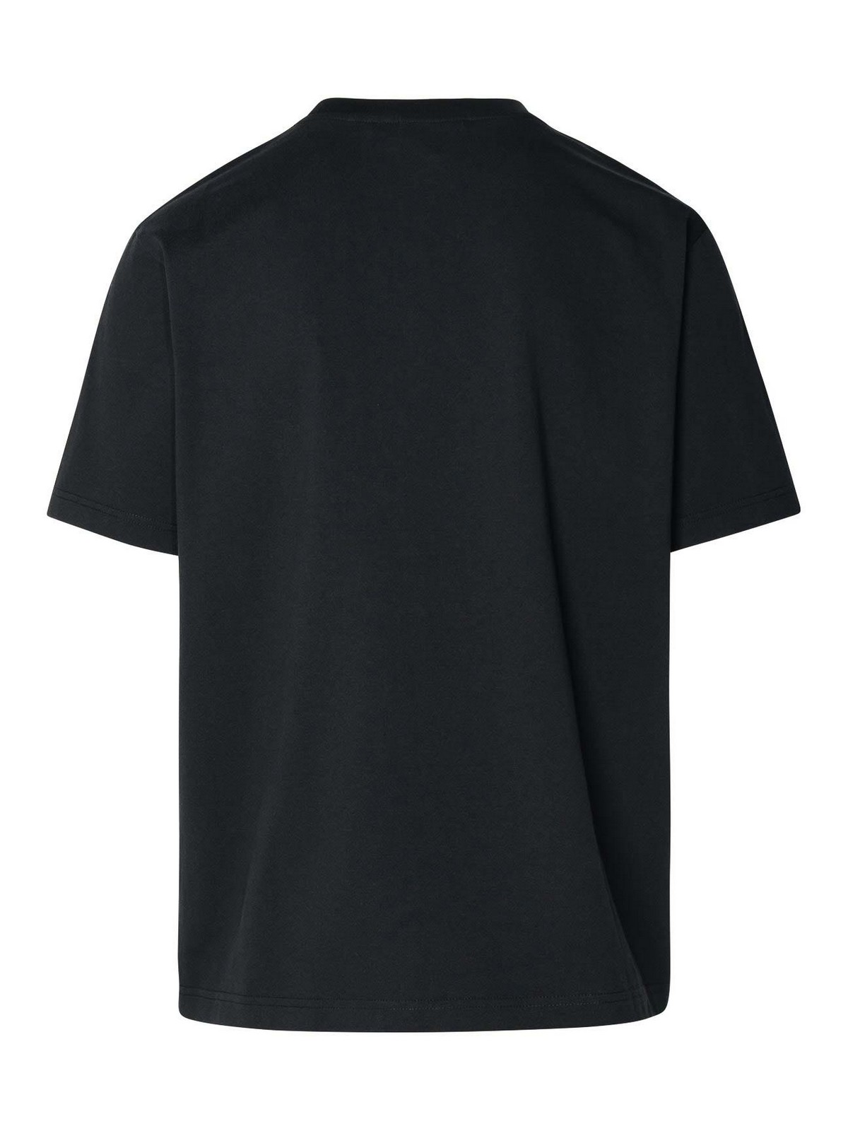 Shop Maison Kitsuné Black Cotton T-shirt