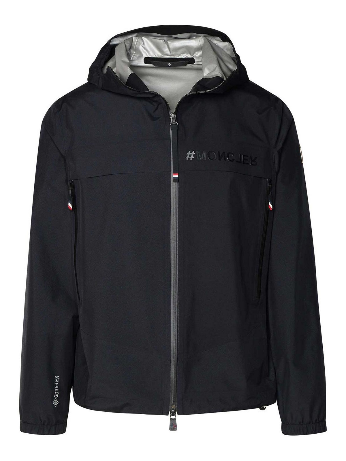 Shop Moncler Shipton Black Polyester Jacket