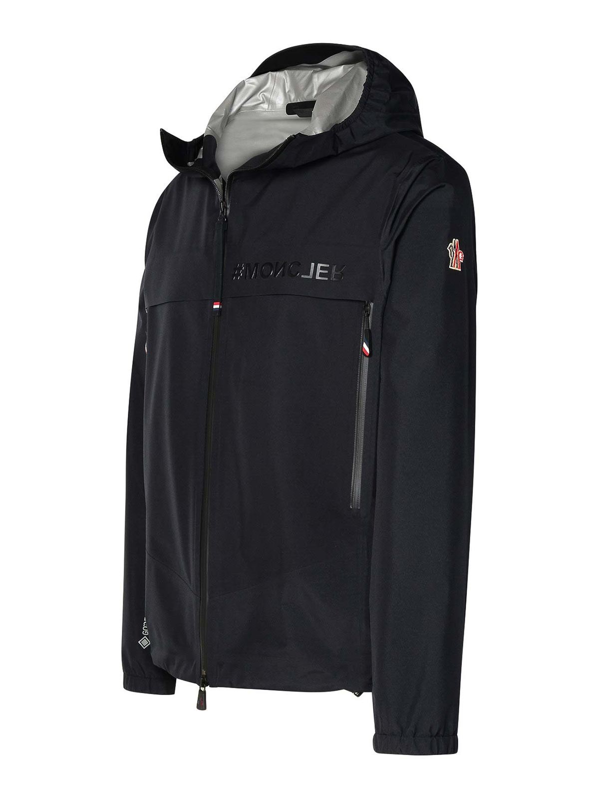 Shop Moncler Shipton Black Polyester Jacket
