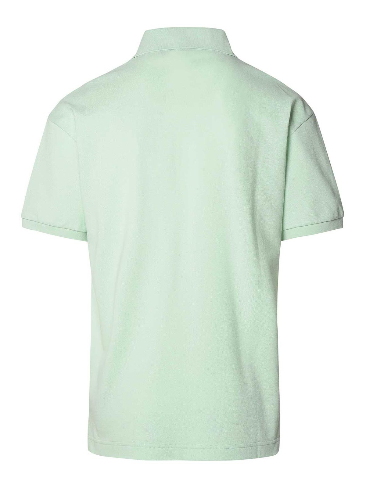 Shop Palm Angels Polo - Verde In Green