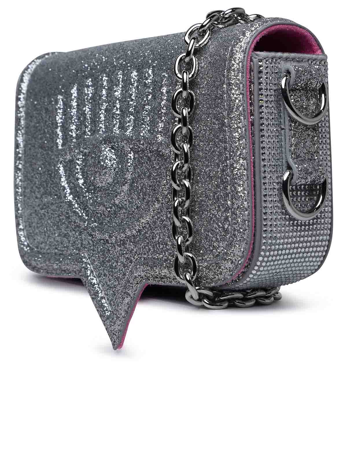 Chiara Ferragni Sac Bandoulière Argent 76SB4BA2ZSB01900