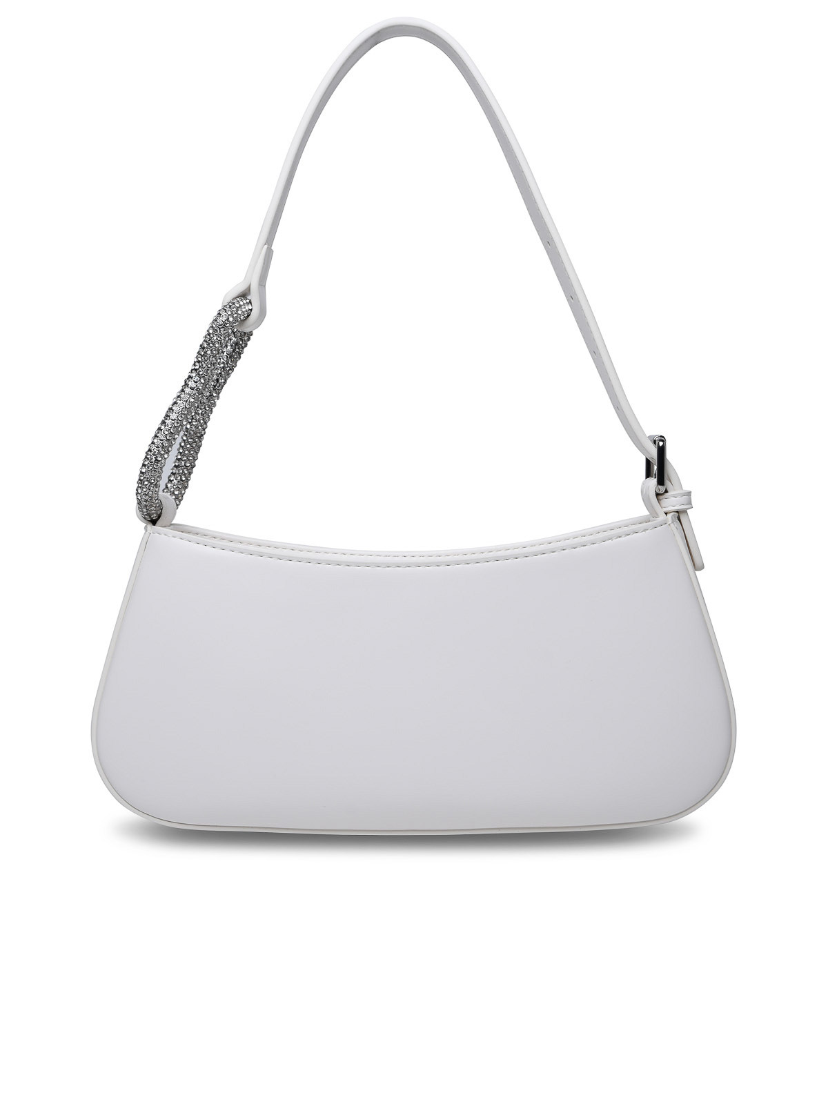 Borsa Trasparente Per Stadio E Concerti – Chiara, A Tracolla, Catena Metallica, Dimensioni 20x15x3,8 Cm, Argento