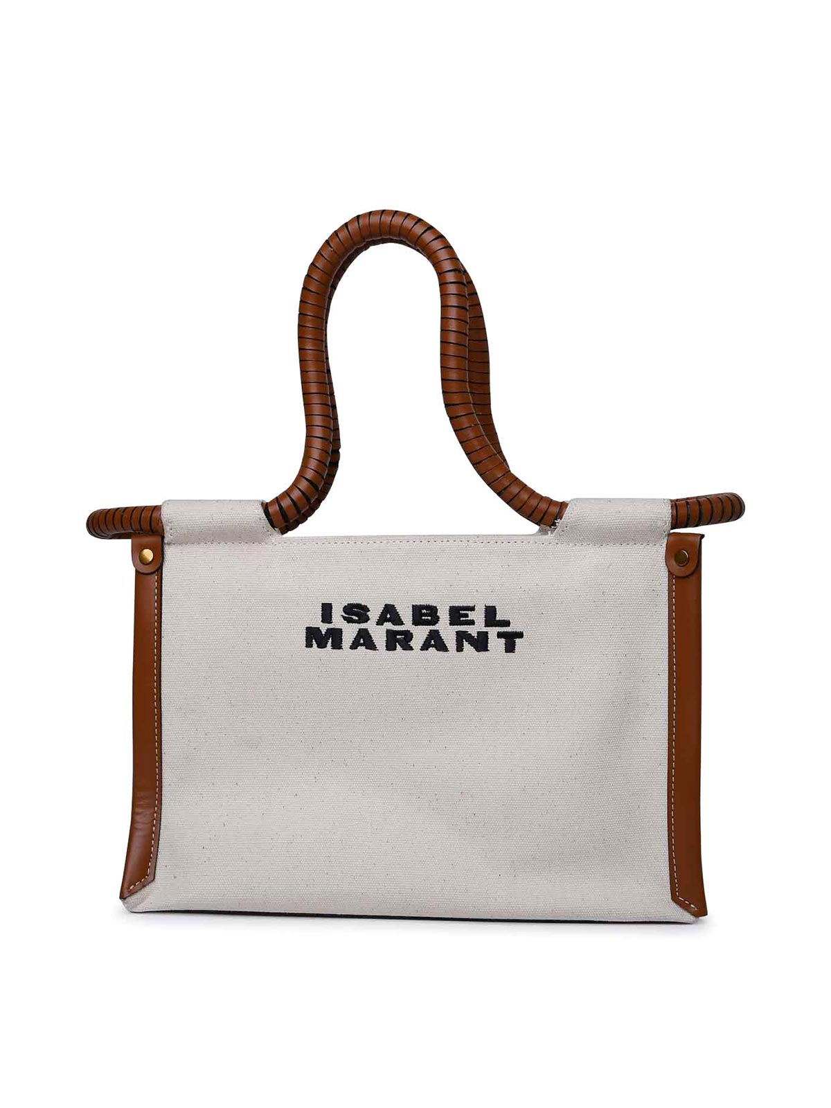 Shop Isabel Marant Toledo Bag In Beige