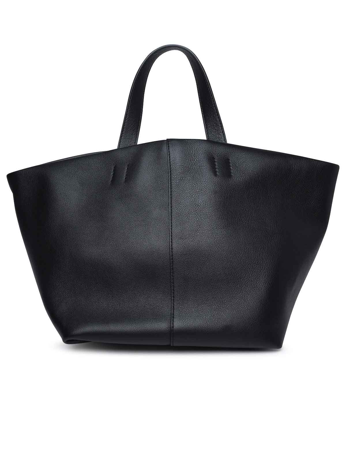 Shop Mansur Gavriel Tulipano  Bag In Black