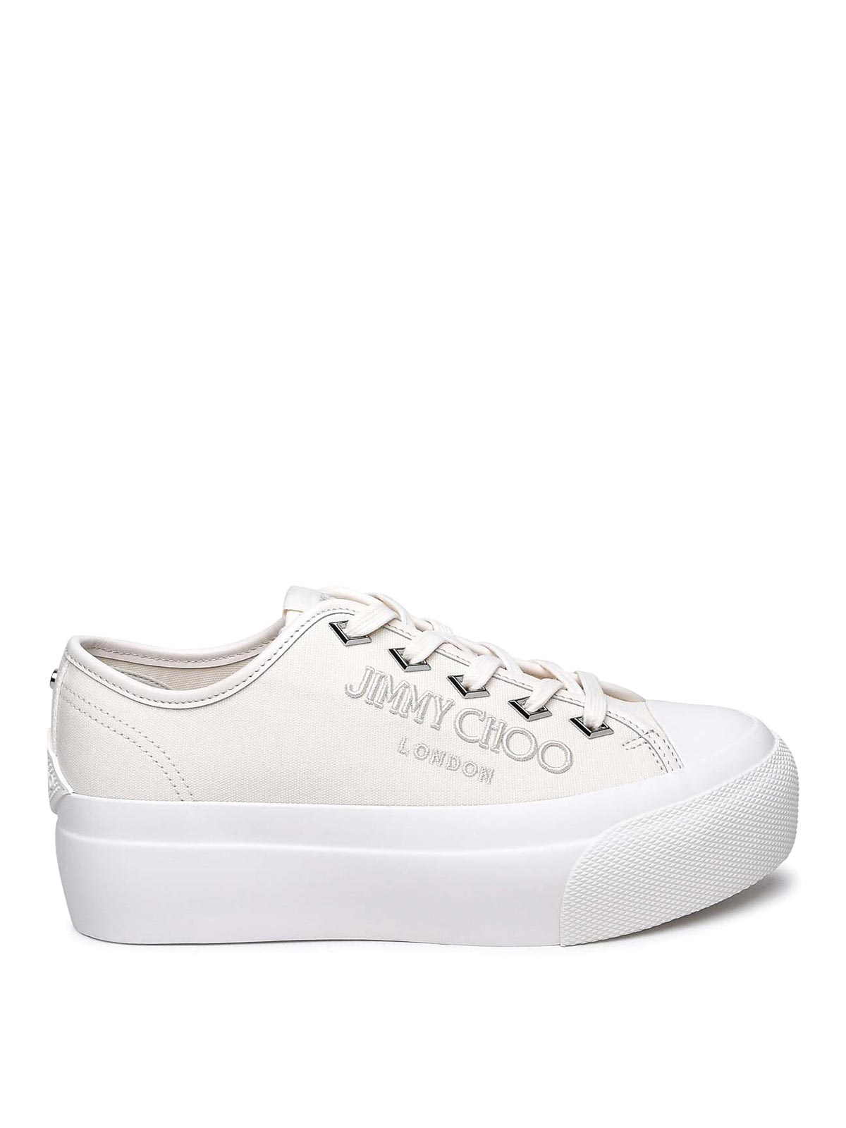 Shop Jimmy Choo Sneaker Palma In White