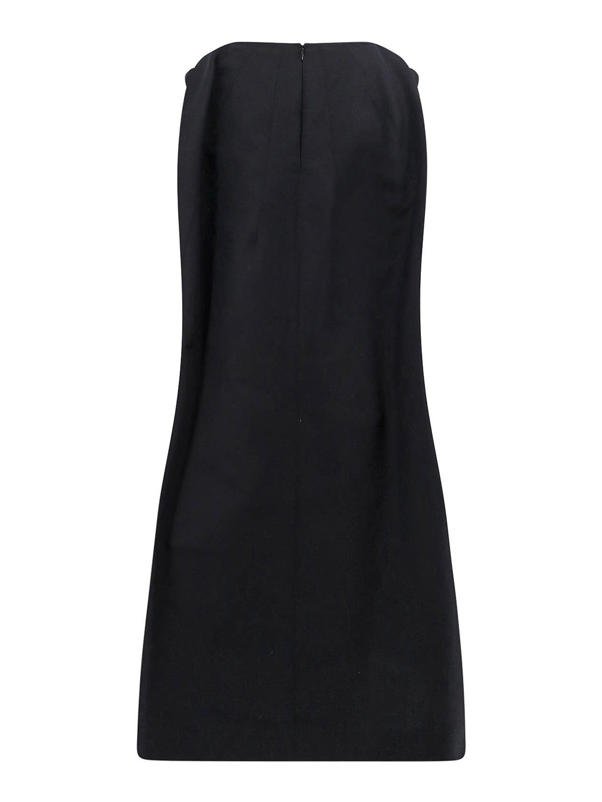 Shop Marni Cotton Cady Dress In Black