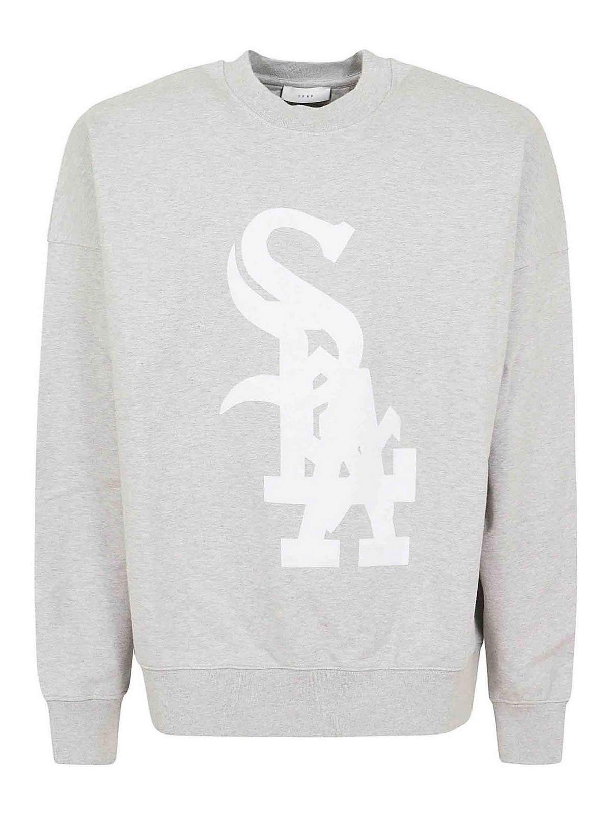 Shop 1989 Midwest Relaxed Sweatshirt In Grey